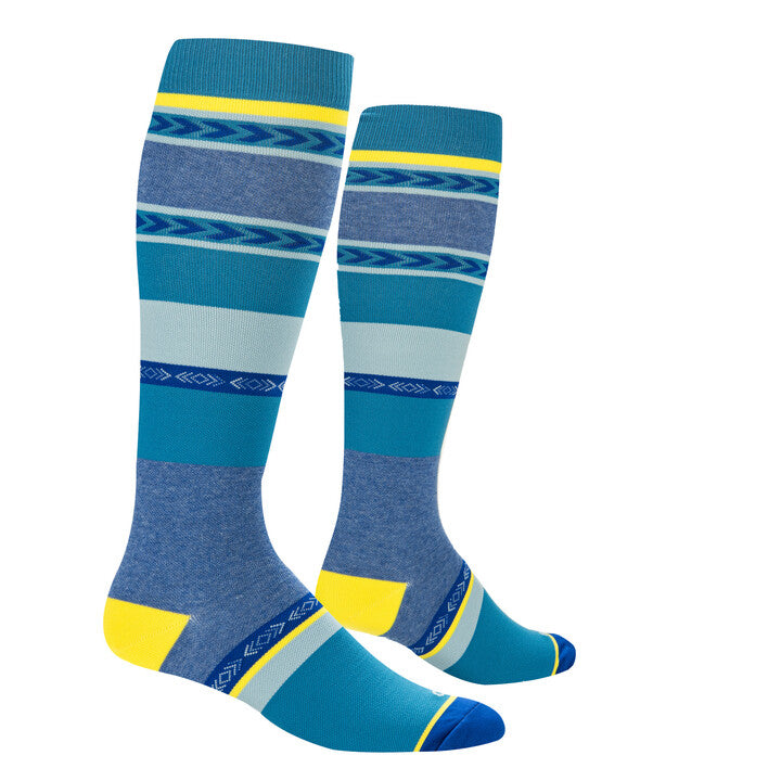 Arrow Stripe Compression Socks