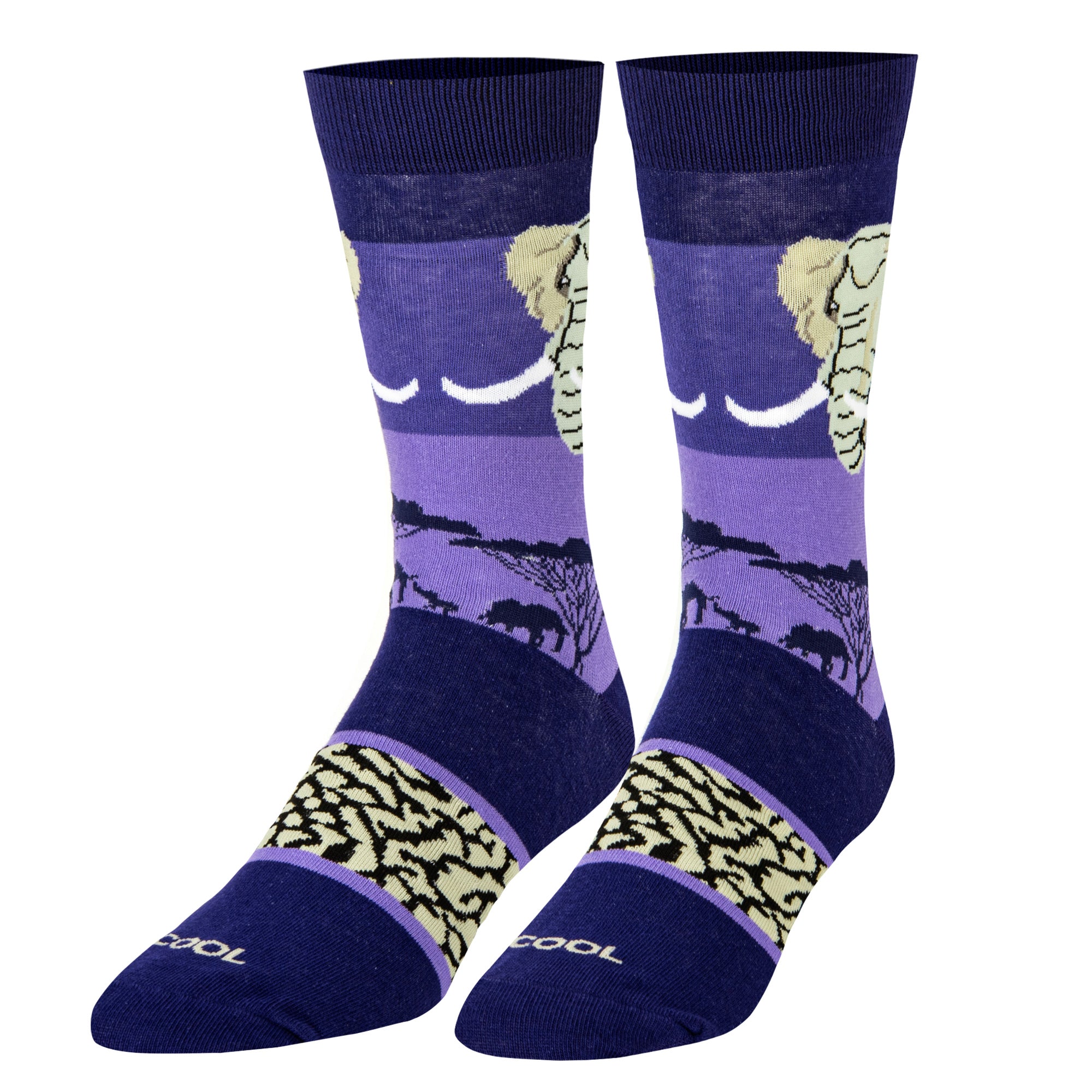 Elephant Safari Men's Crew Socks