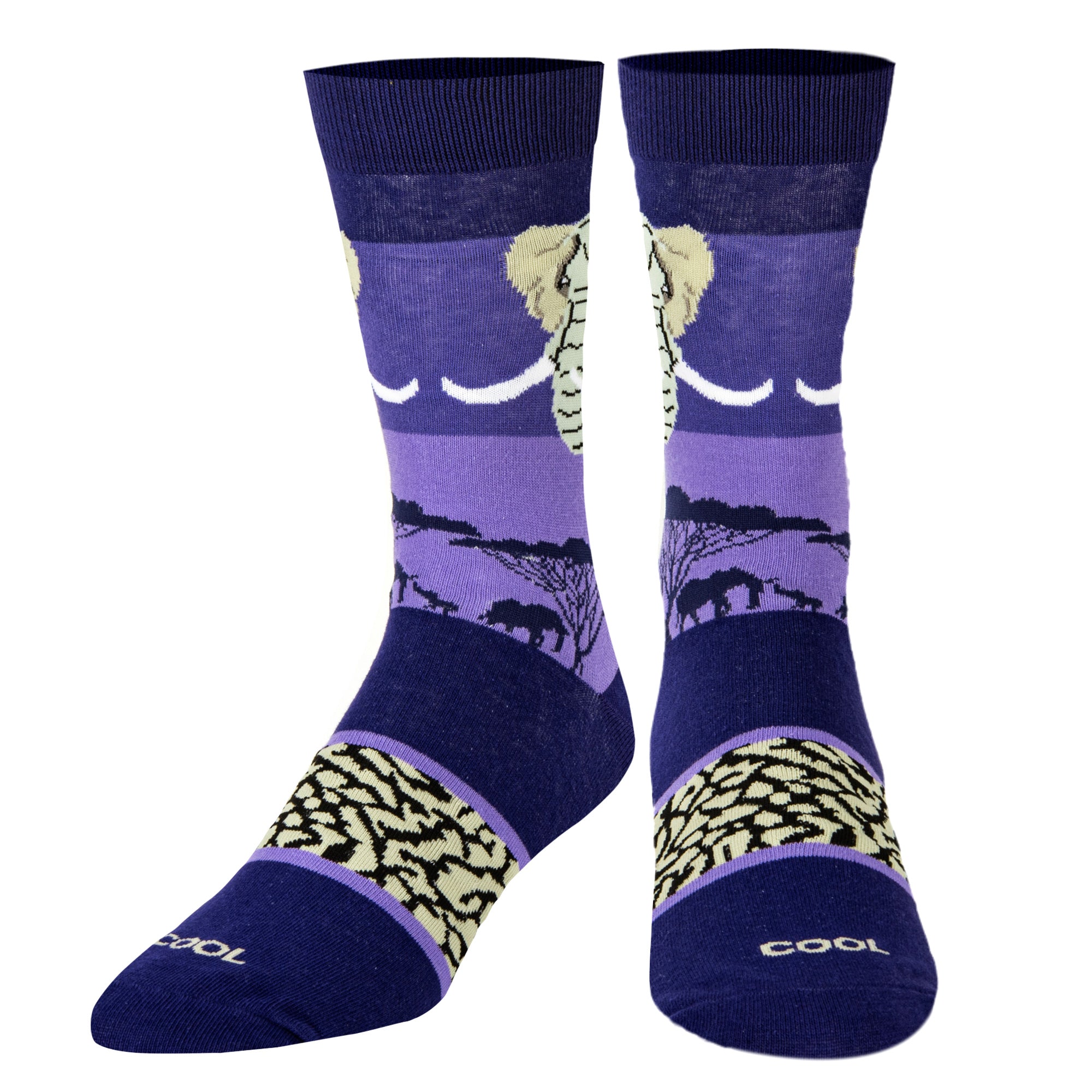 Elephant Safari Men's Crew Socks
