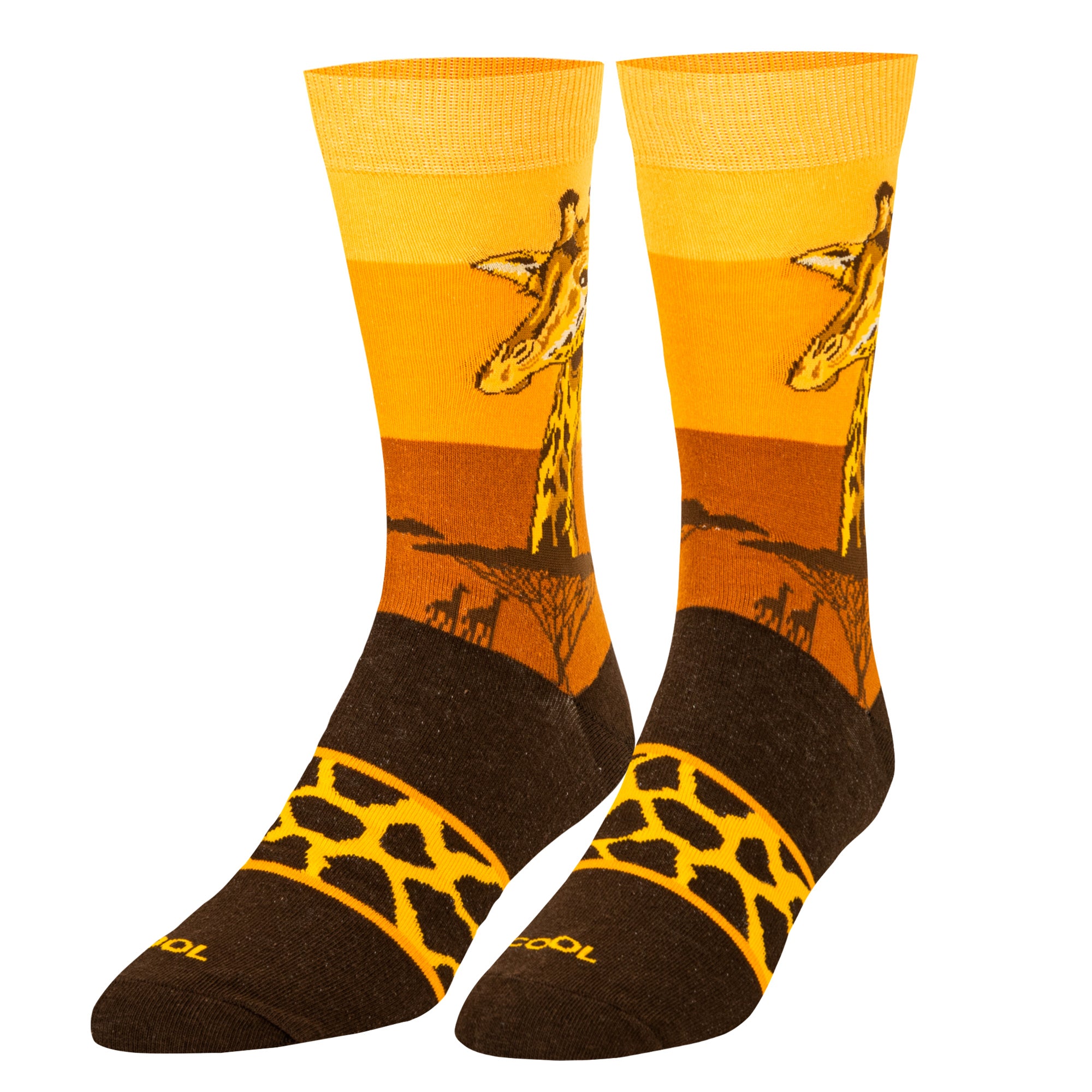 Giraffe Safari Men's Crew Socks