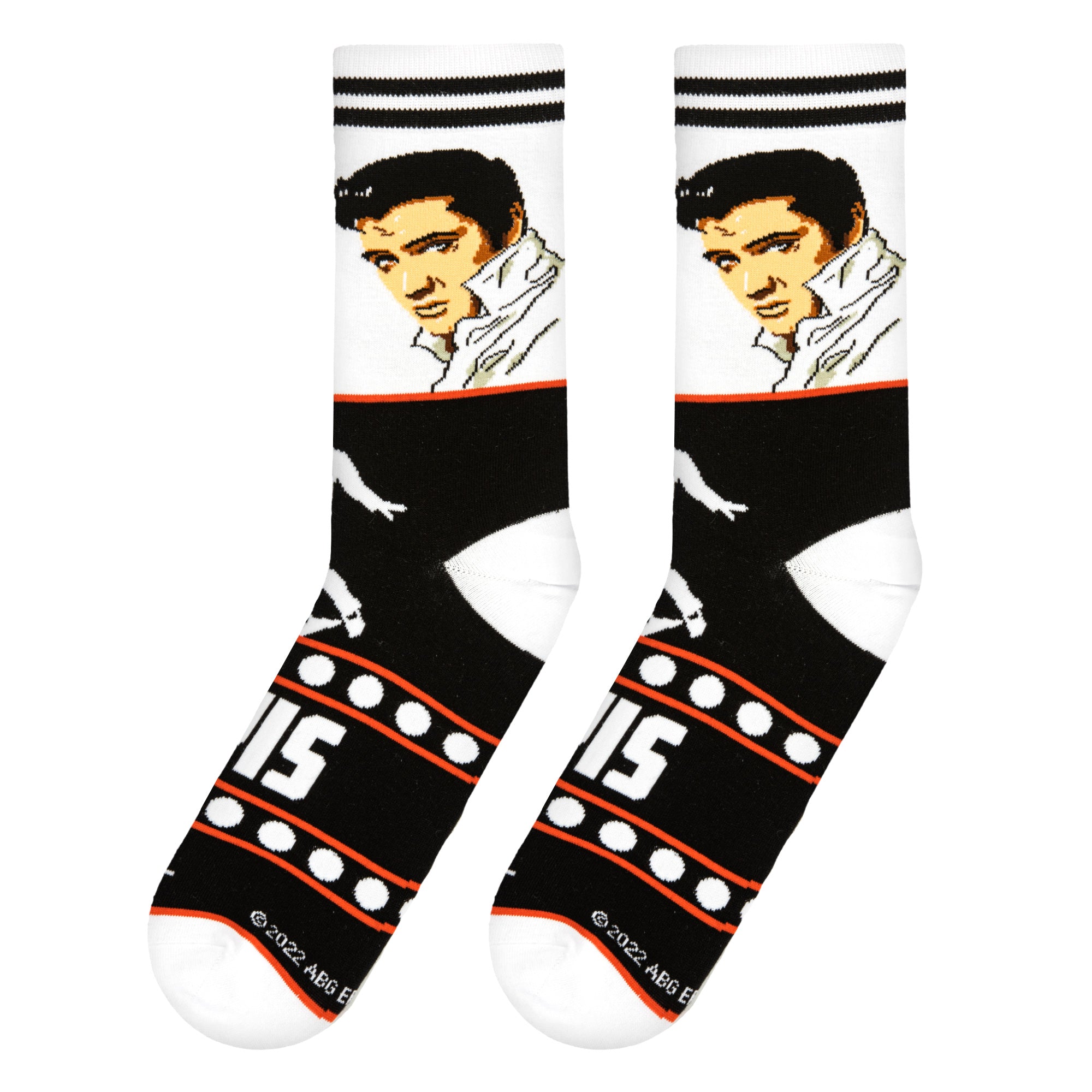 Elvis Glam Men's Crew Socks