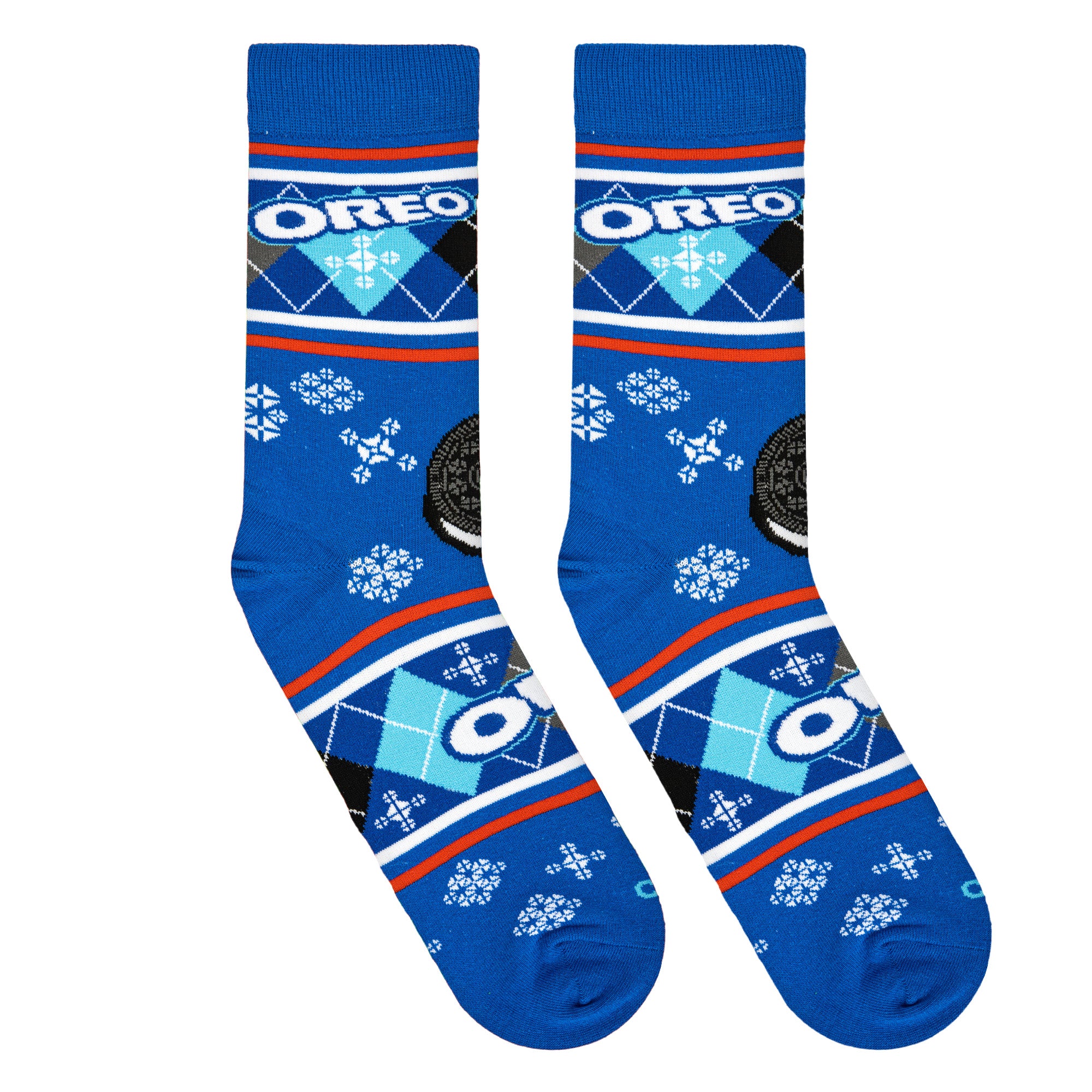 Oreo Christmas Men's Crew Socks
