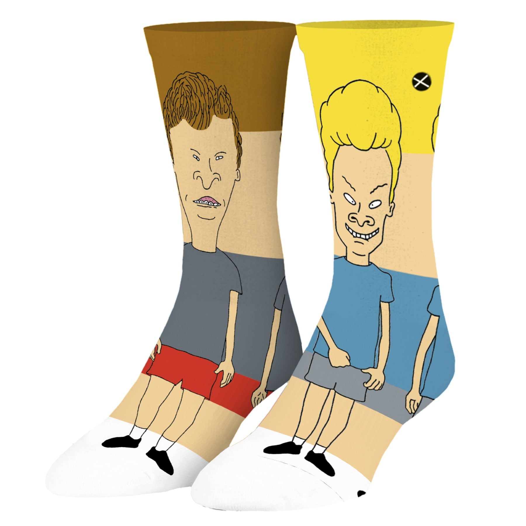 Beavis and Butt-Head 360 Men's Crew Socks
