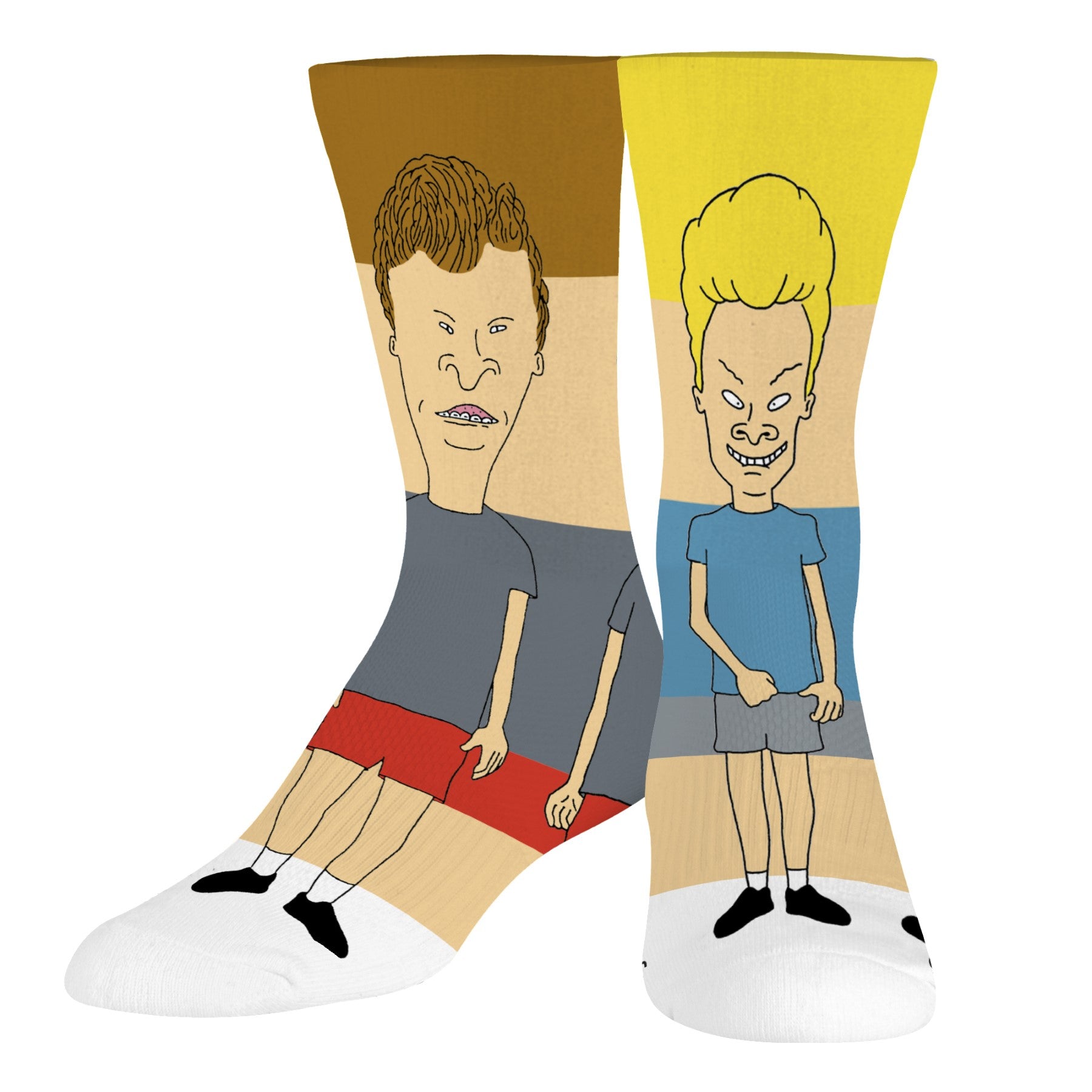 Beavis and Butt-Head 360 Men's Crew Socks