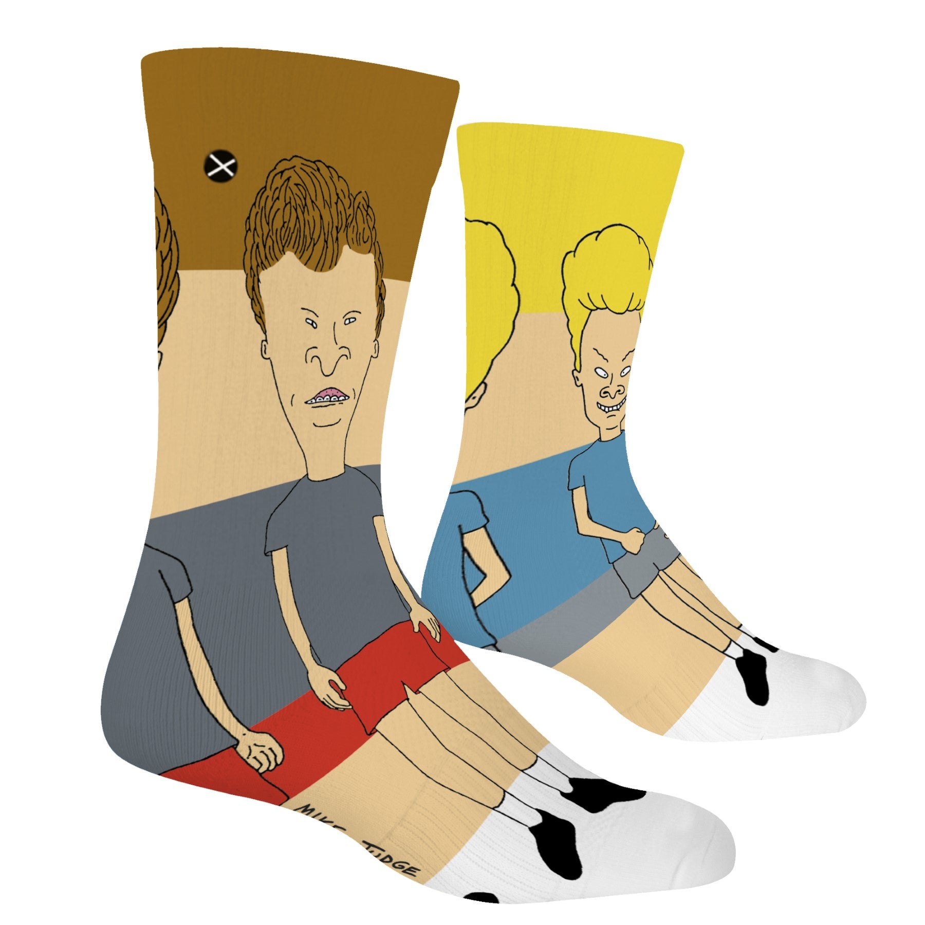 Beavis and Butt-Head 360 Men's Crew Socks