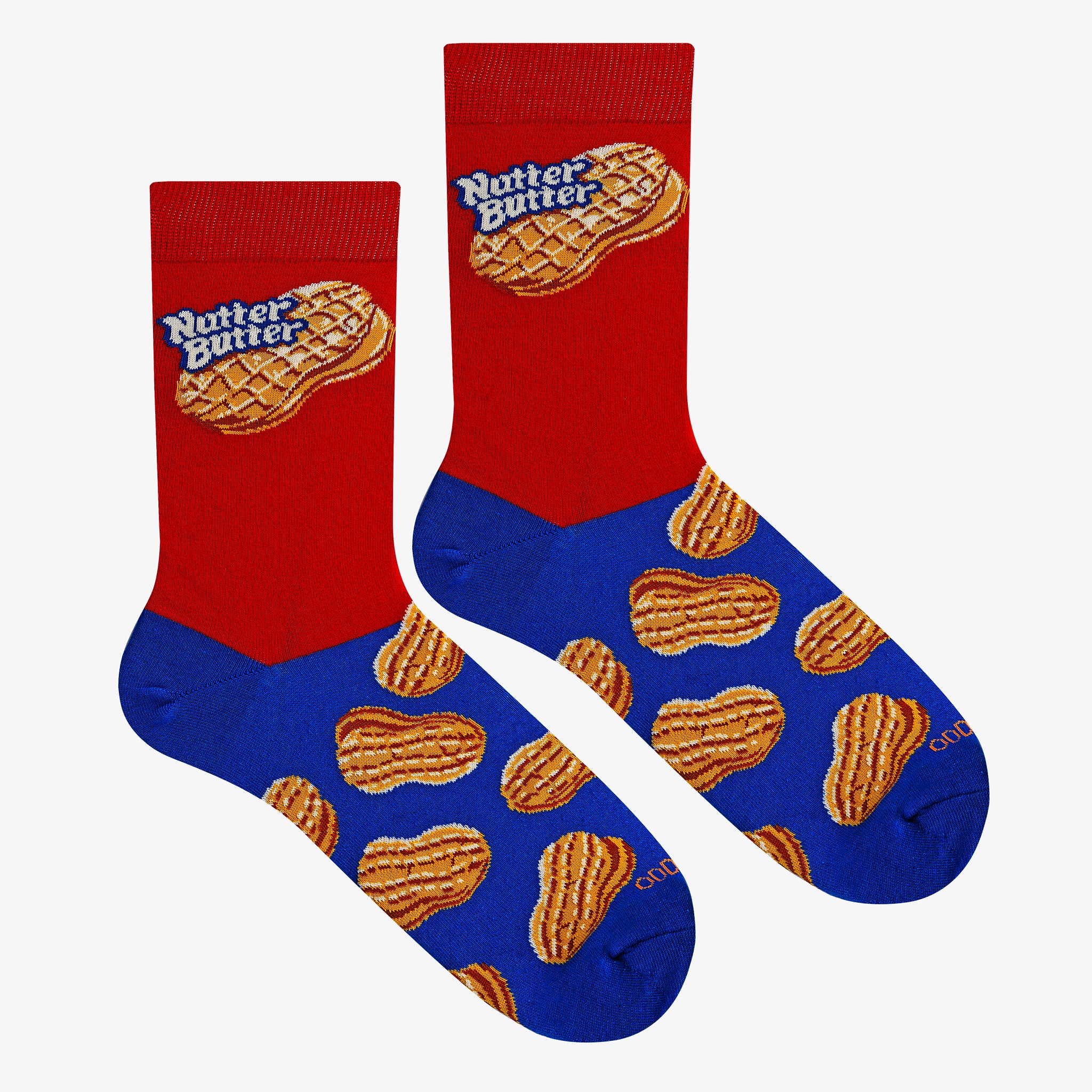 Nutter Butter Red Men's Crew Socks