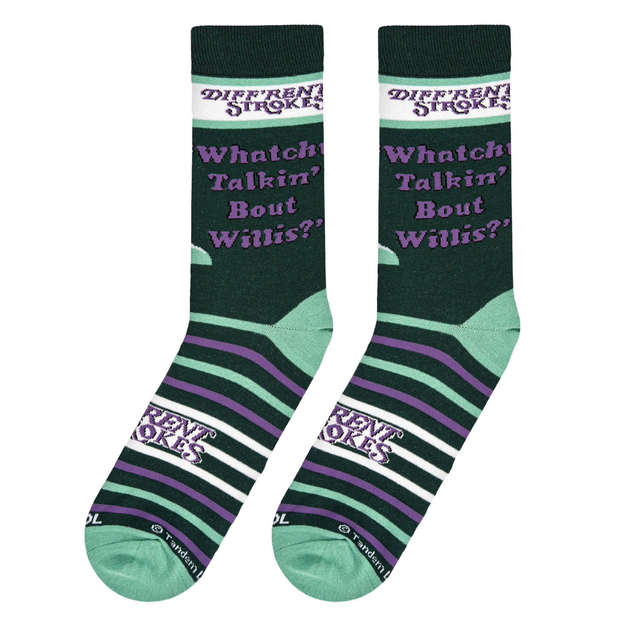 Diff'rent Strokes Men's Crew Socks
