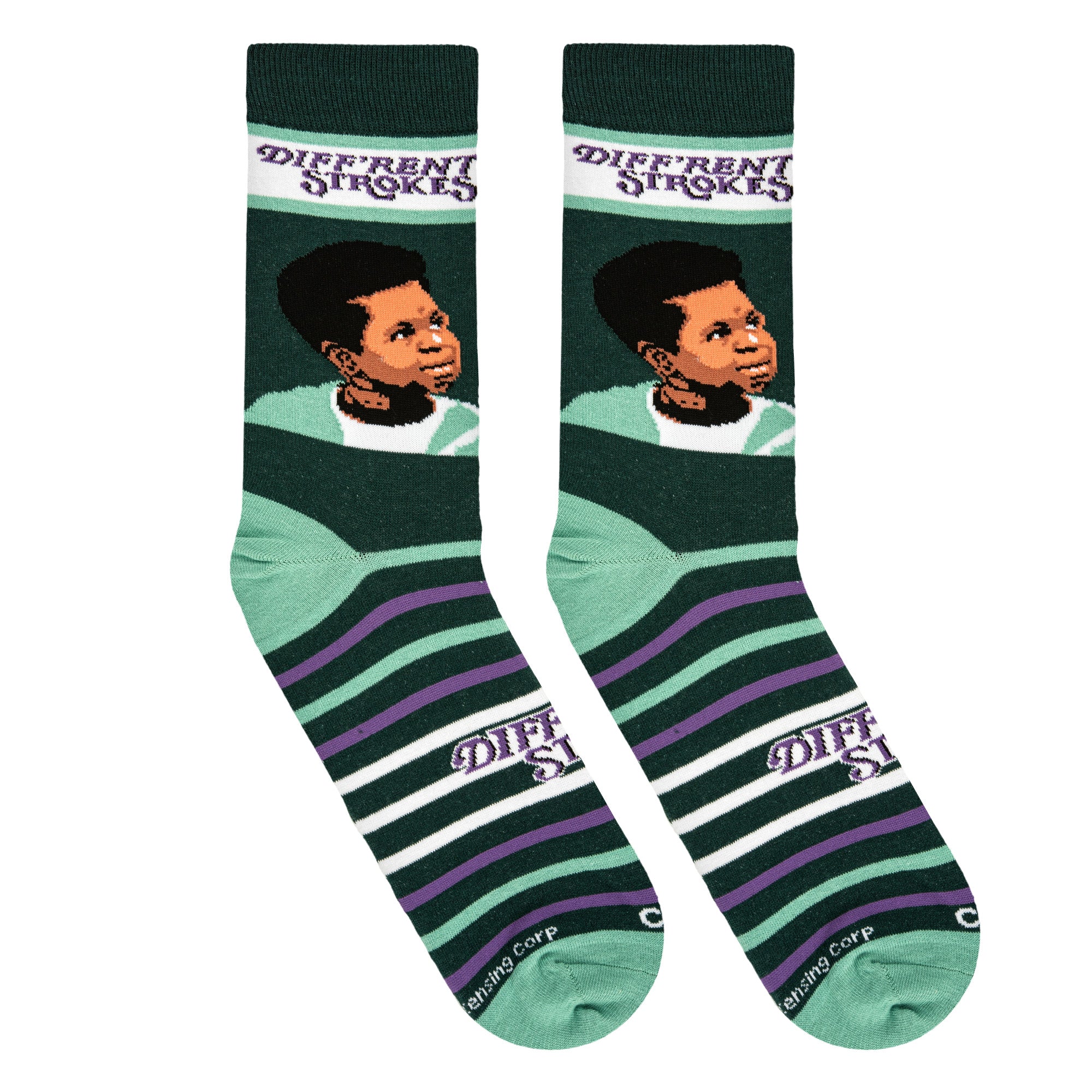 Diff'rent Strokes Men's Crew Socks