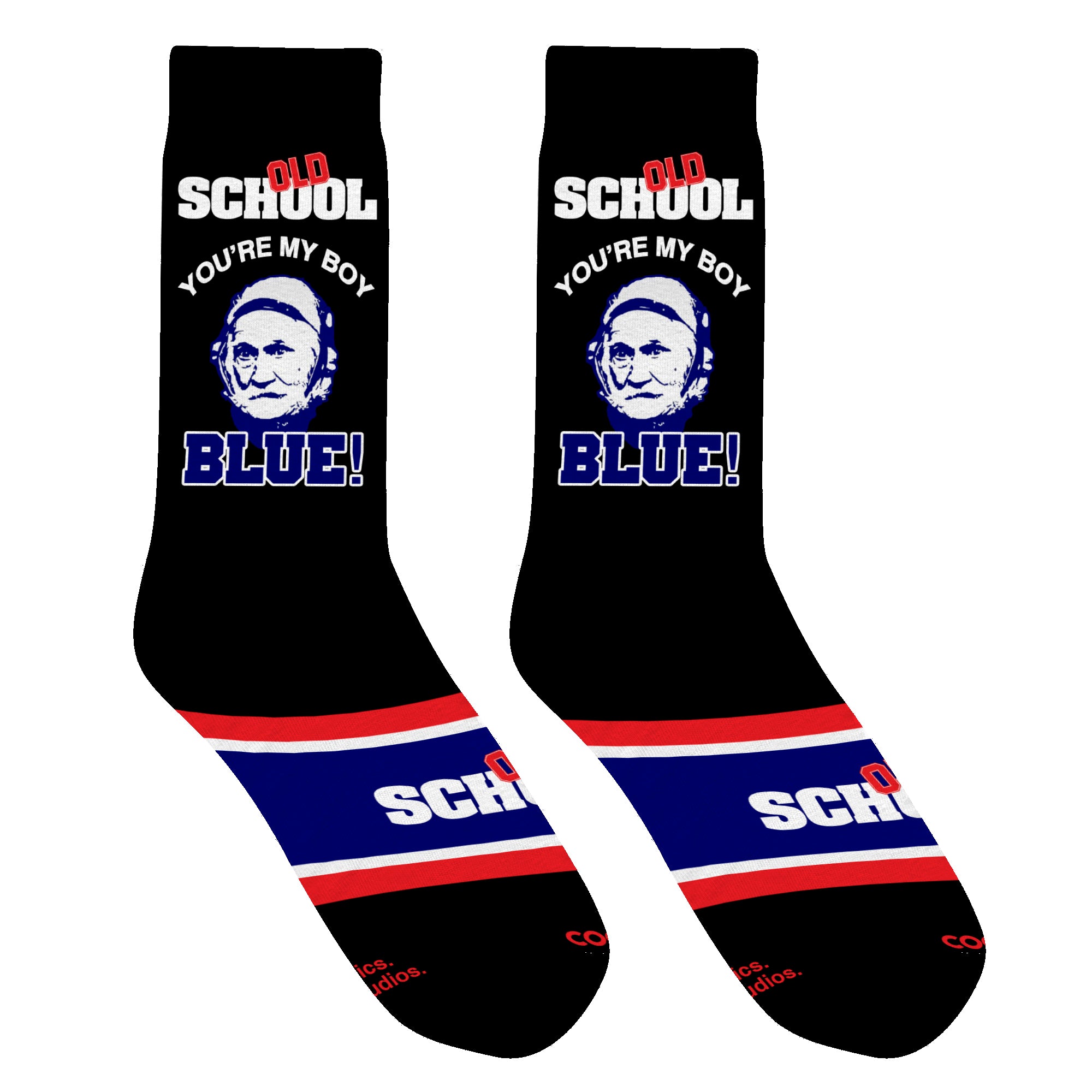 Old School Men's Crew Socks