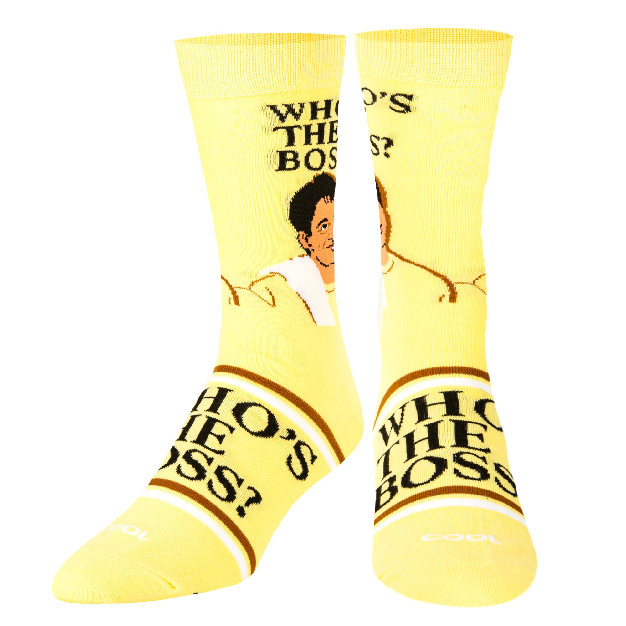Who's The Boss Men's Crew Socks