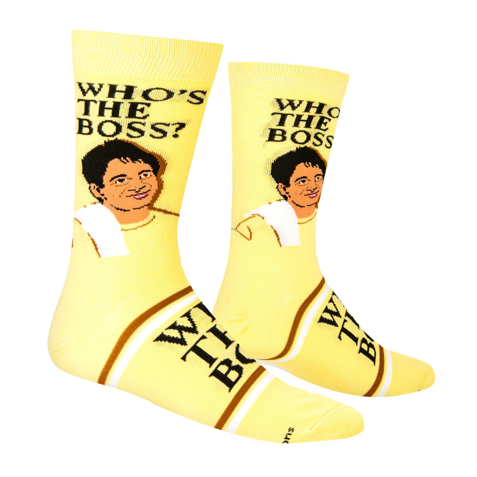 Who's The Boss Men's Crew Socks
