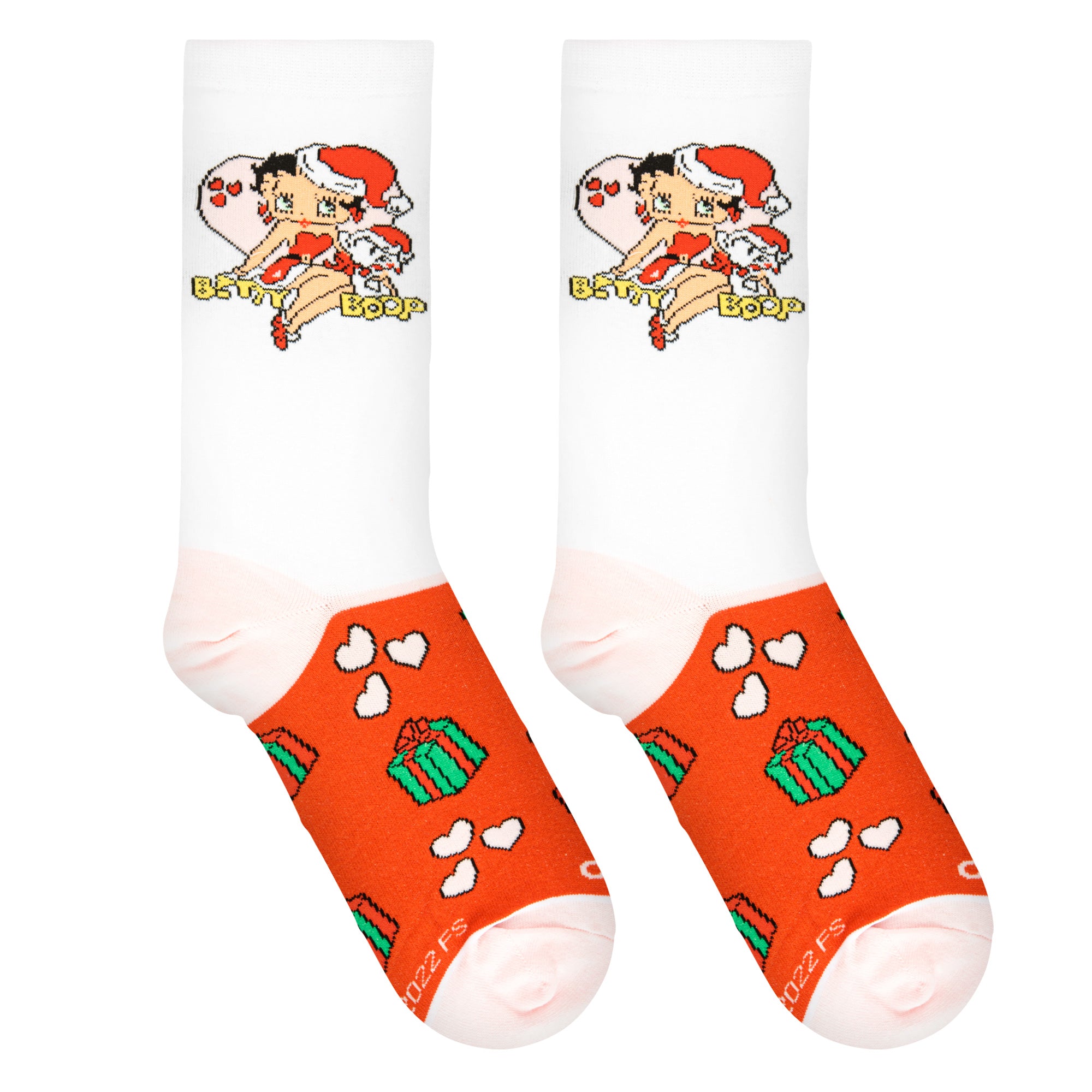 Betty Boop Christmas Women's Crew Socks