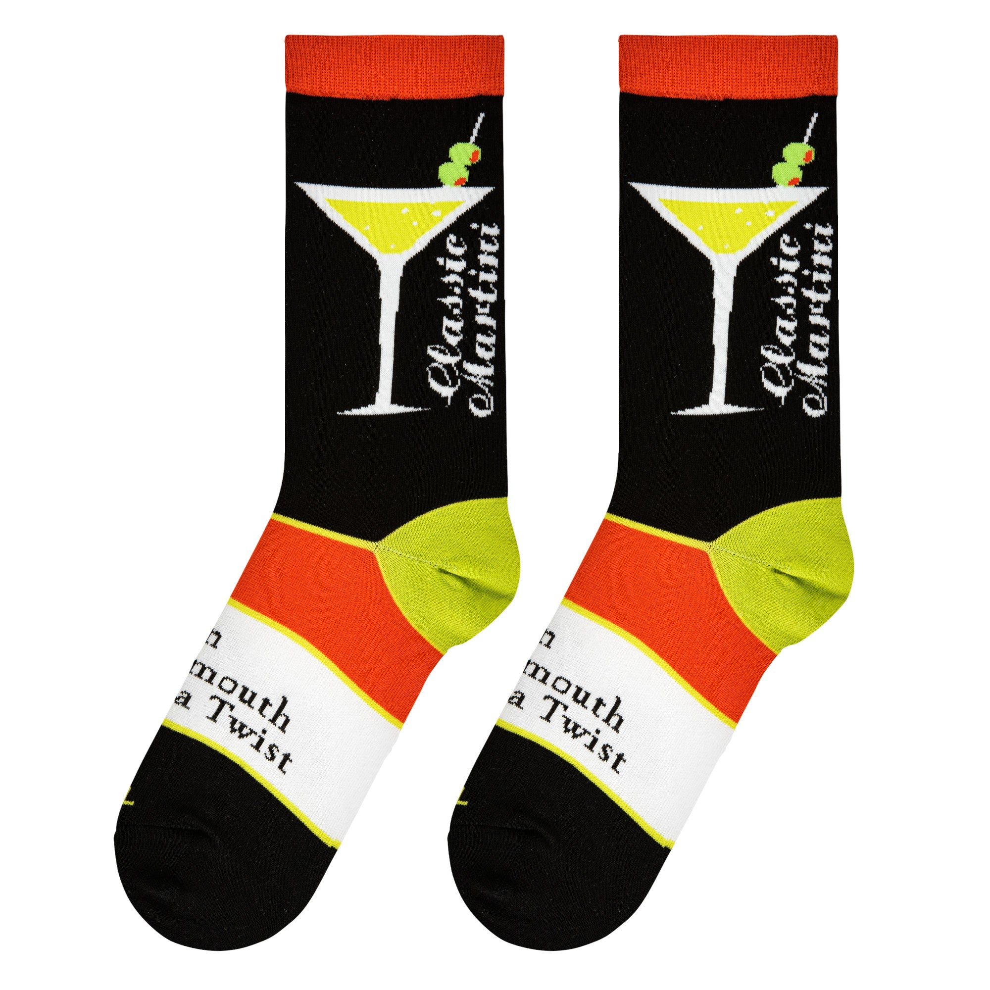 Martini Recipe Women's Crew Socks