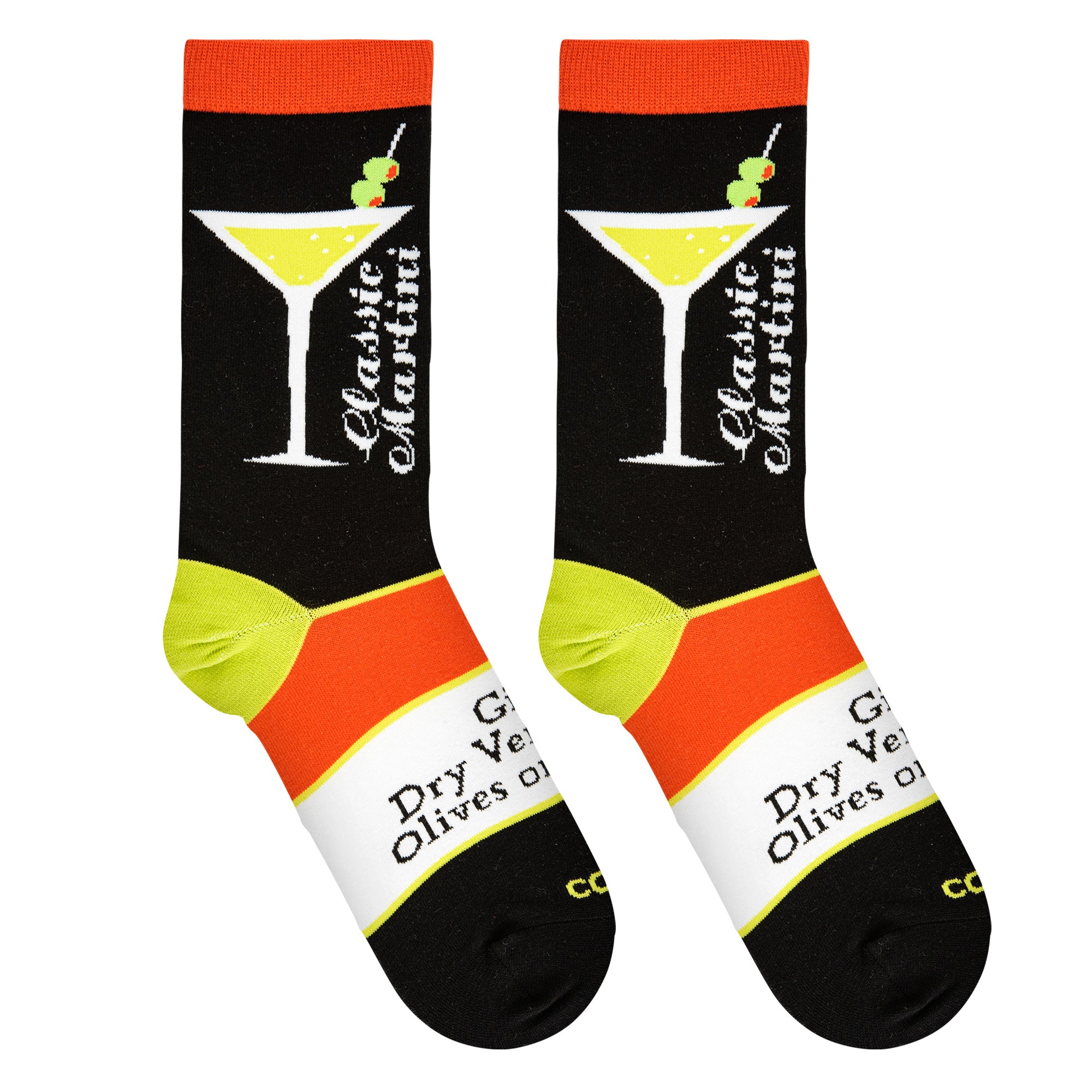 Martini Recipe Women's Crew Socks