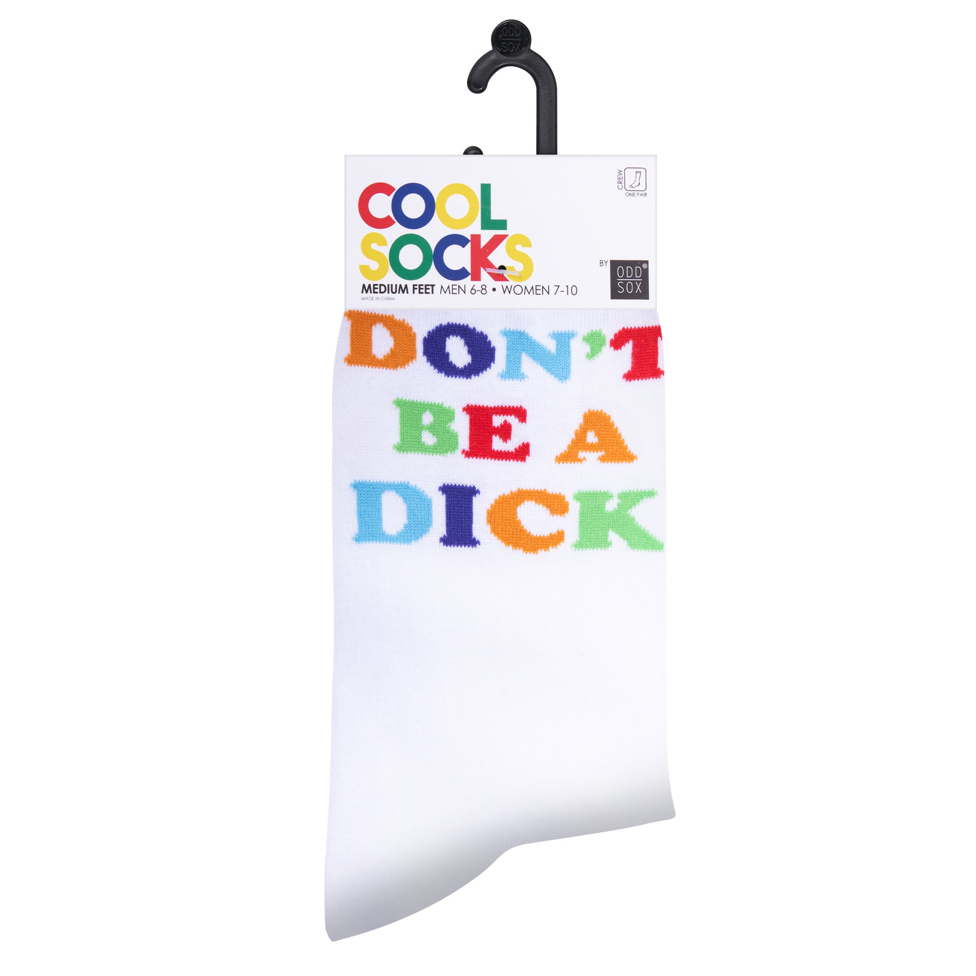 Don't Be A Dick Women's Crew Socks