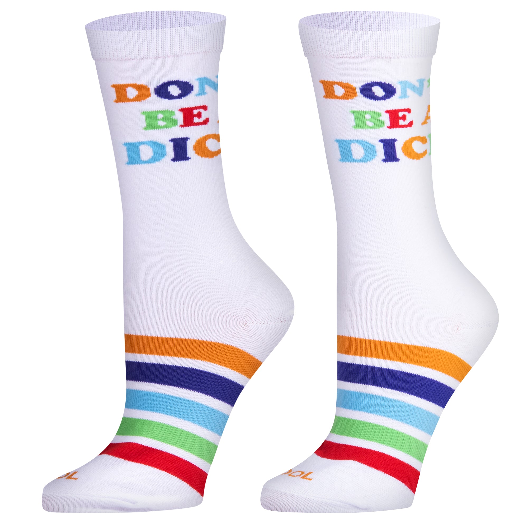 Don't Be A Dick Women's Crew Socks