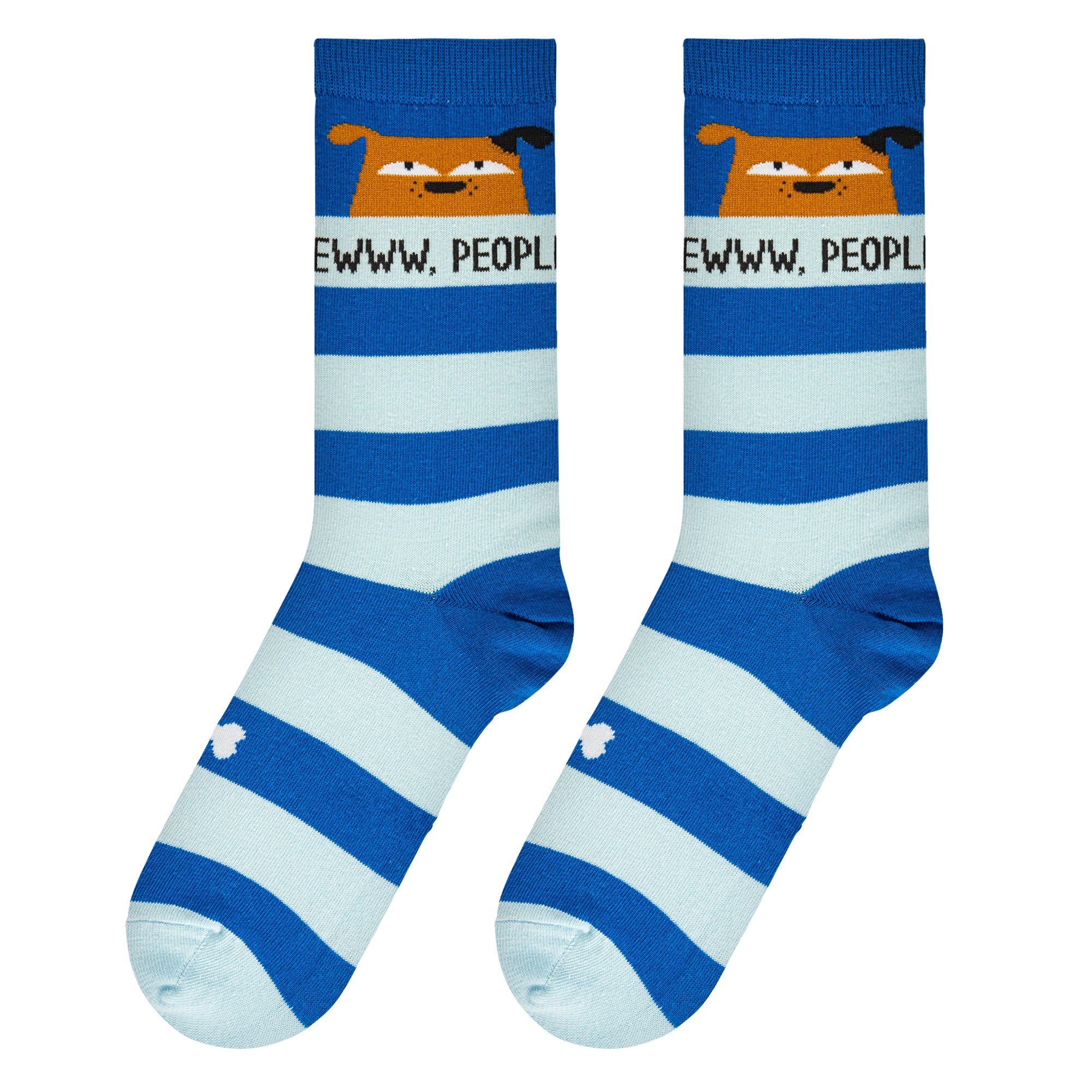 Eww People Dogs Women's Crew Socks