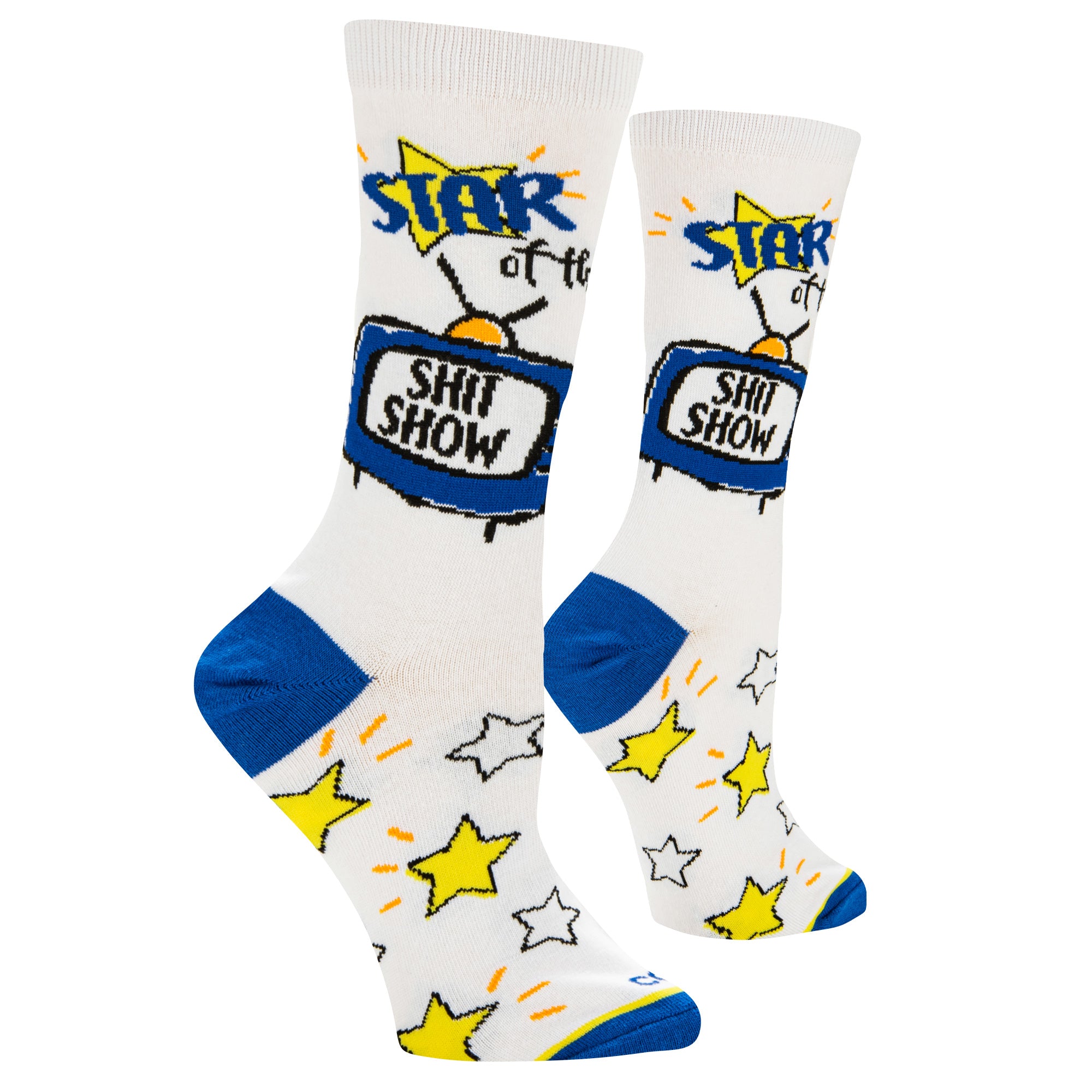 Star Of The Shit Show Women's Crew Socks
