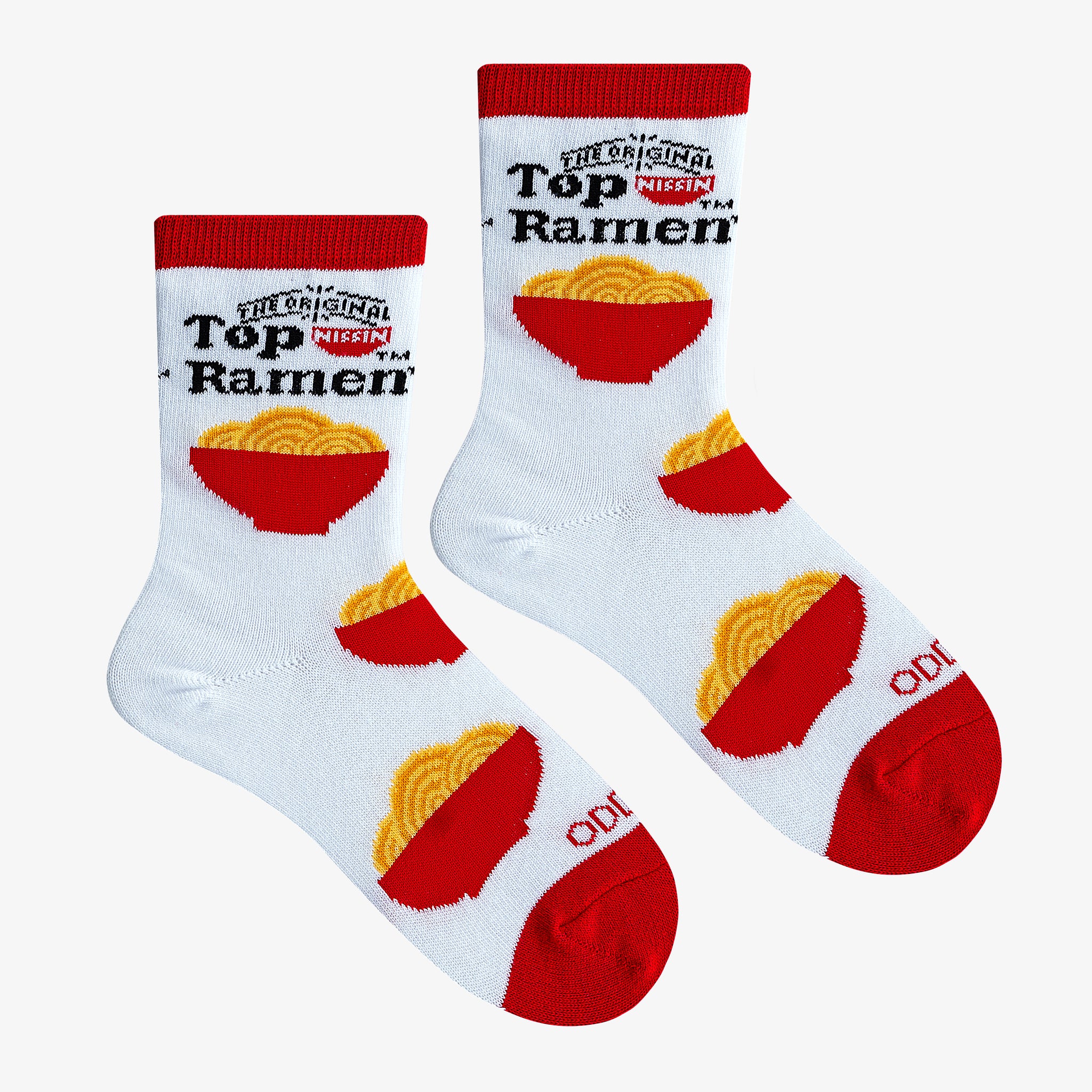 Top Ramen Bowls Big Kids Crew Socks