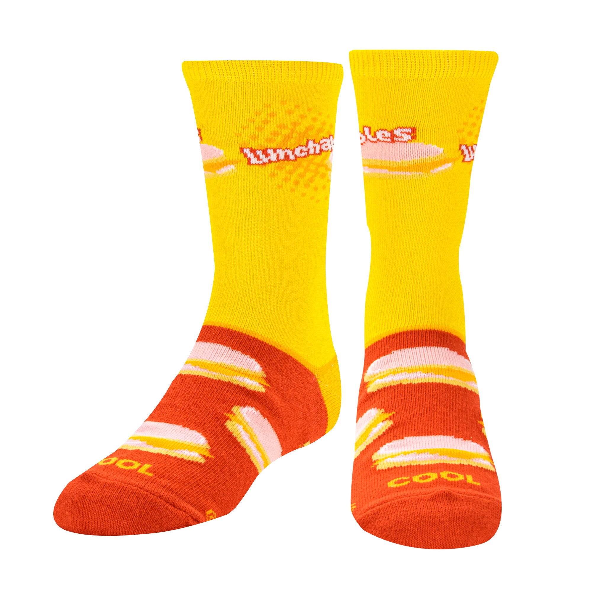Lunchables Big Kids Crew Socks