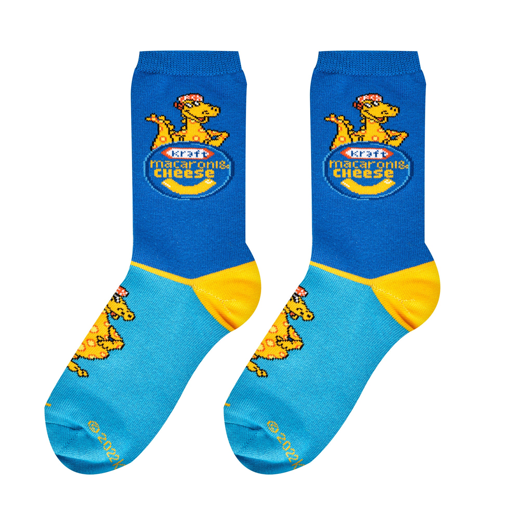 Kraft Mac & Cheese Big Kids Crew Socks