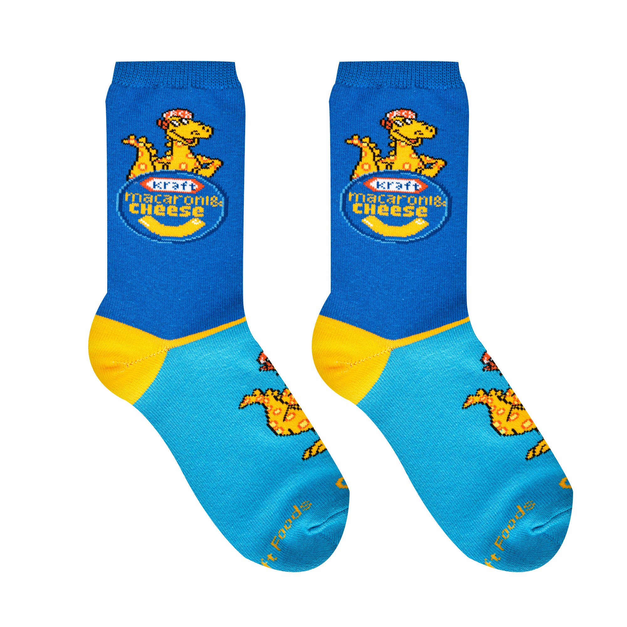 Kraft Mac & Cheese Big Kids Crew Socks