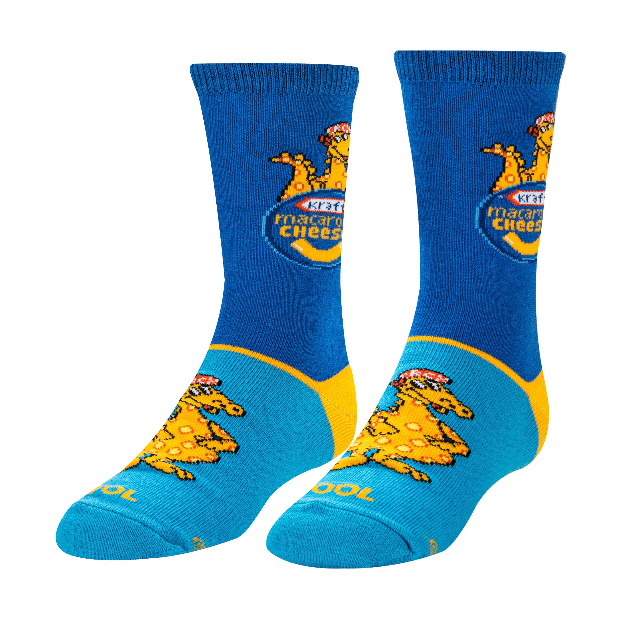 Kraft Mac & Cheese Big Kids Crew Socks