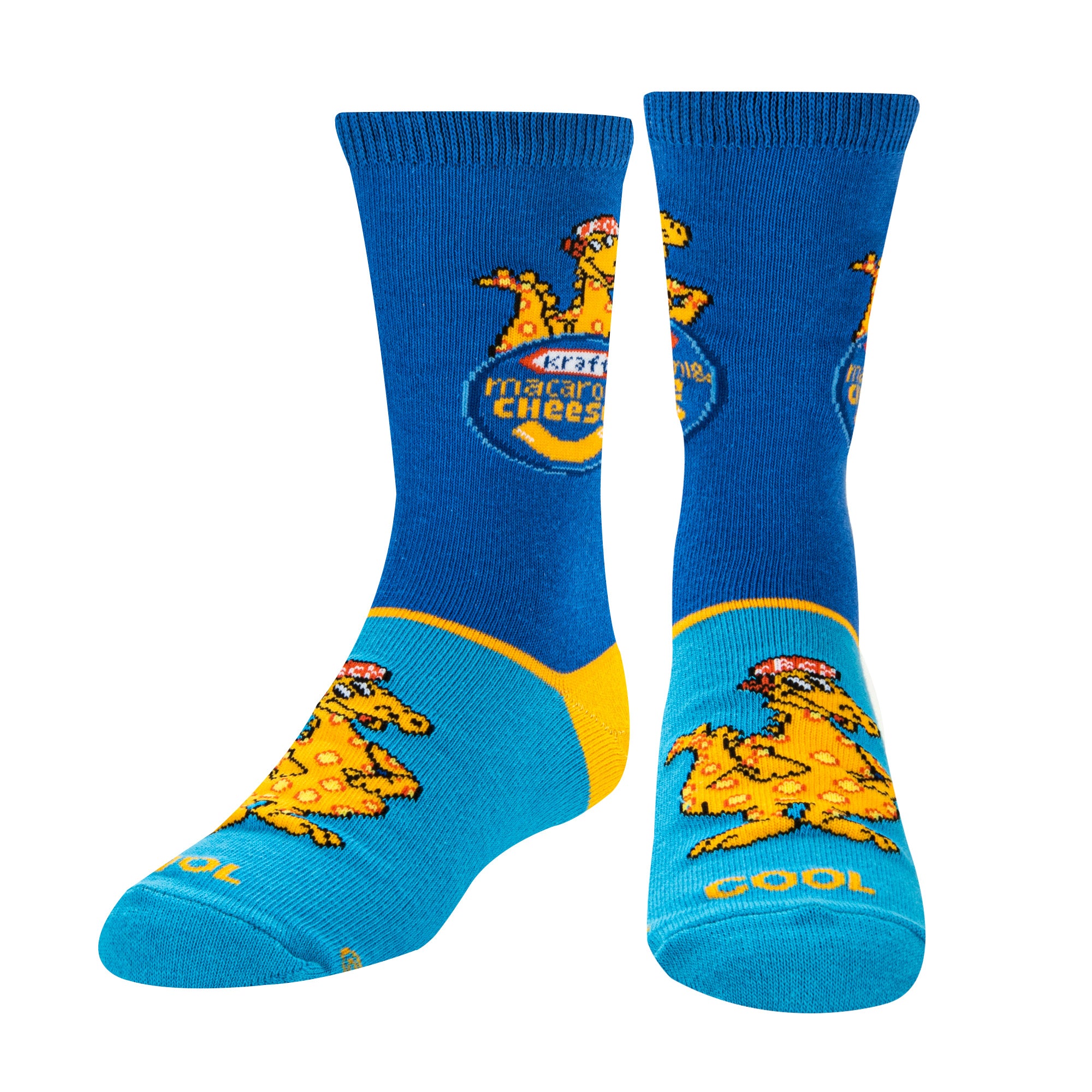 Kraft Mac & Cheese Big Kids Crew Socks