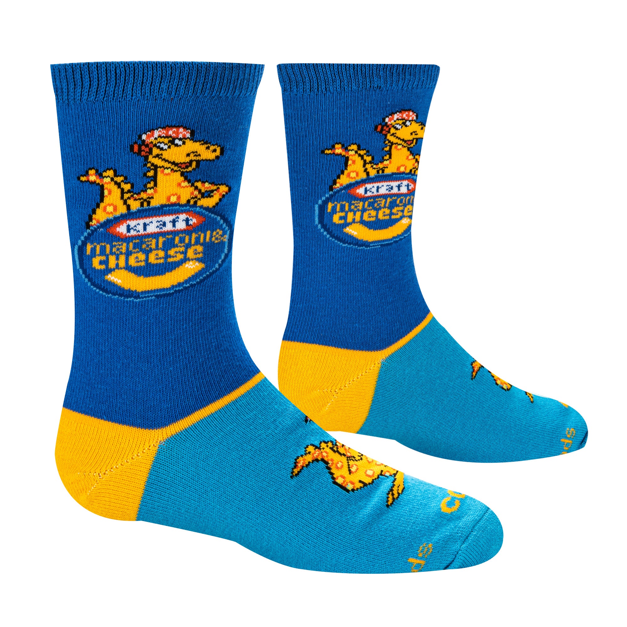 Kraft Mac & Cheese Big Kids Crew Socks