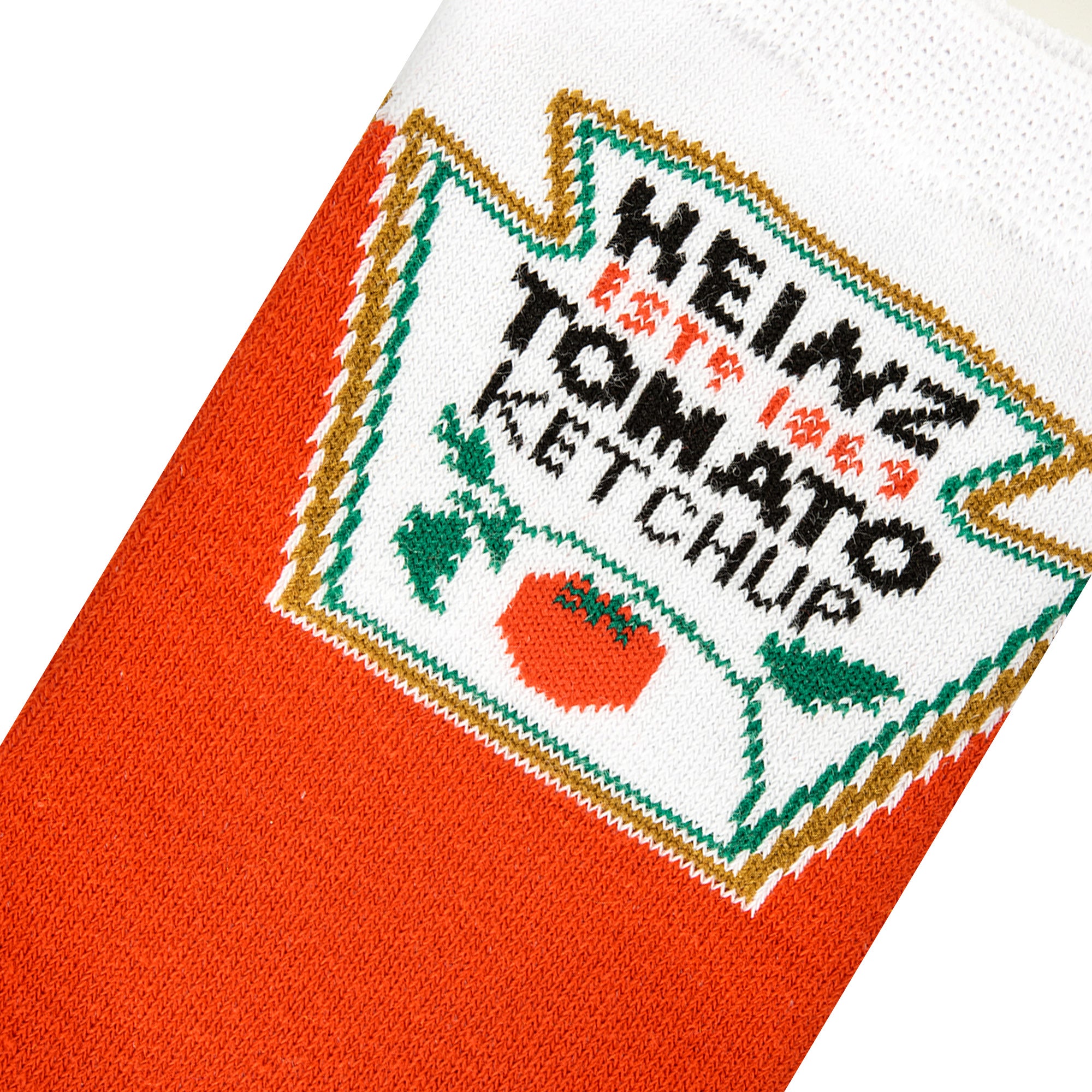 Heinz Ketchup Big Kids Crew Socks