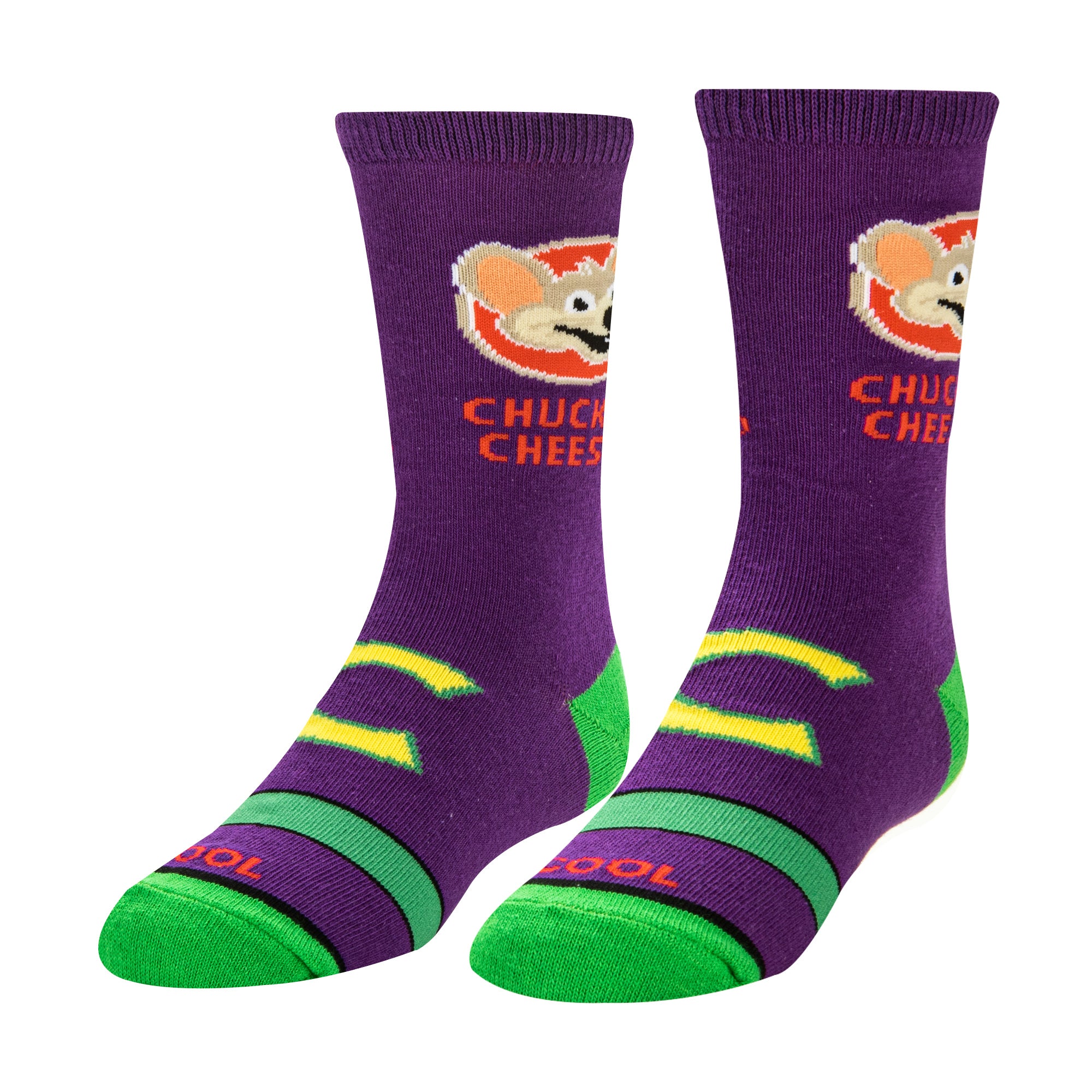 Chuck E. Cheese Big Kids Crew Socks