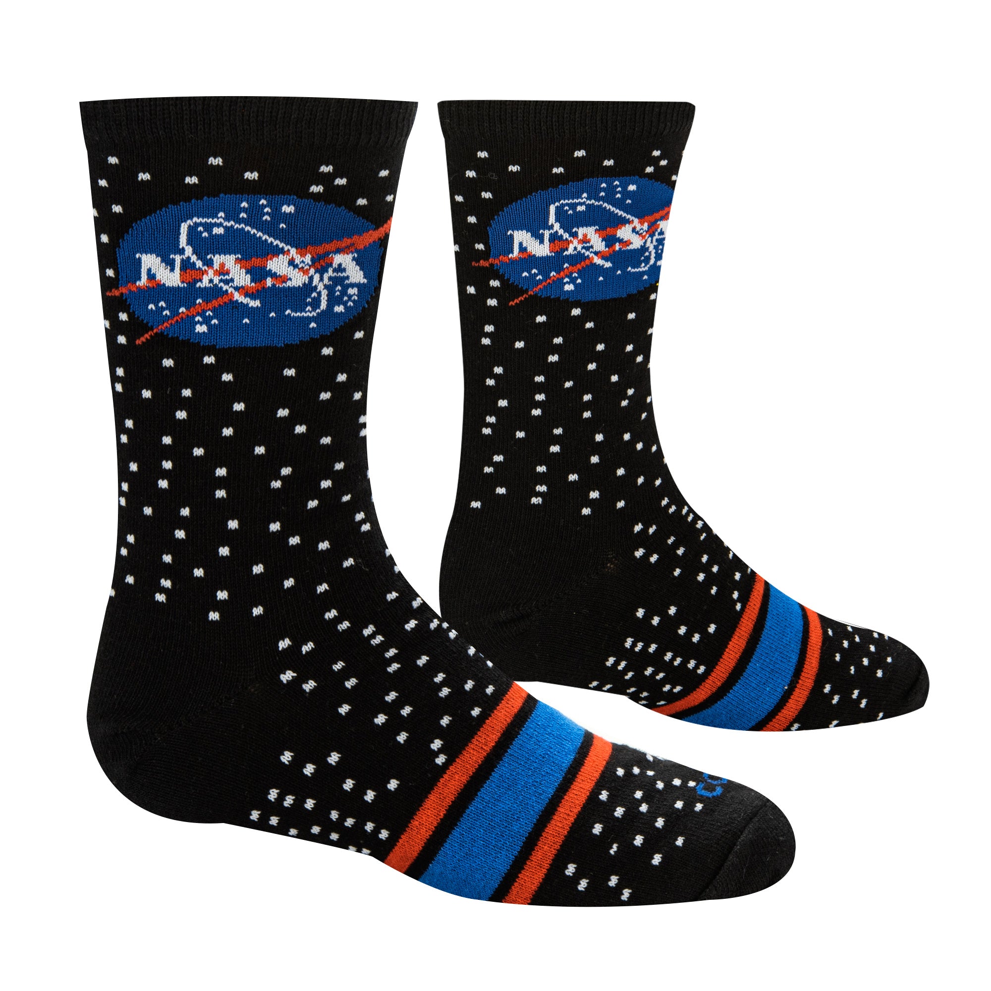 Nasa Stars Big Kids Crew Socks