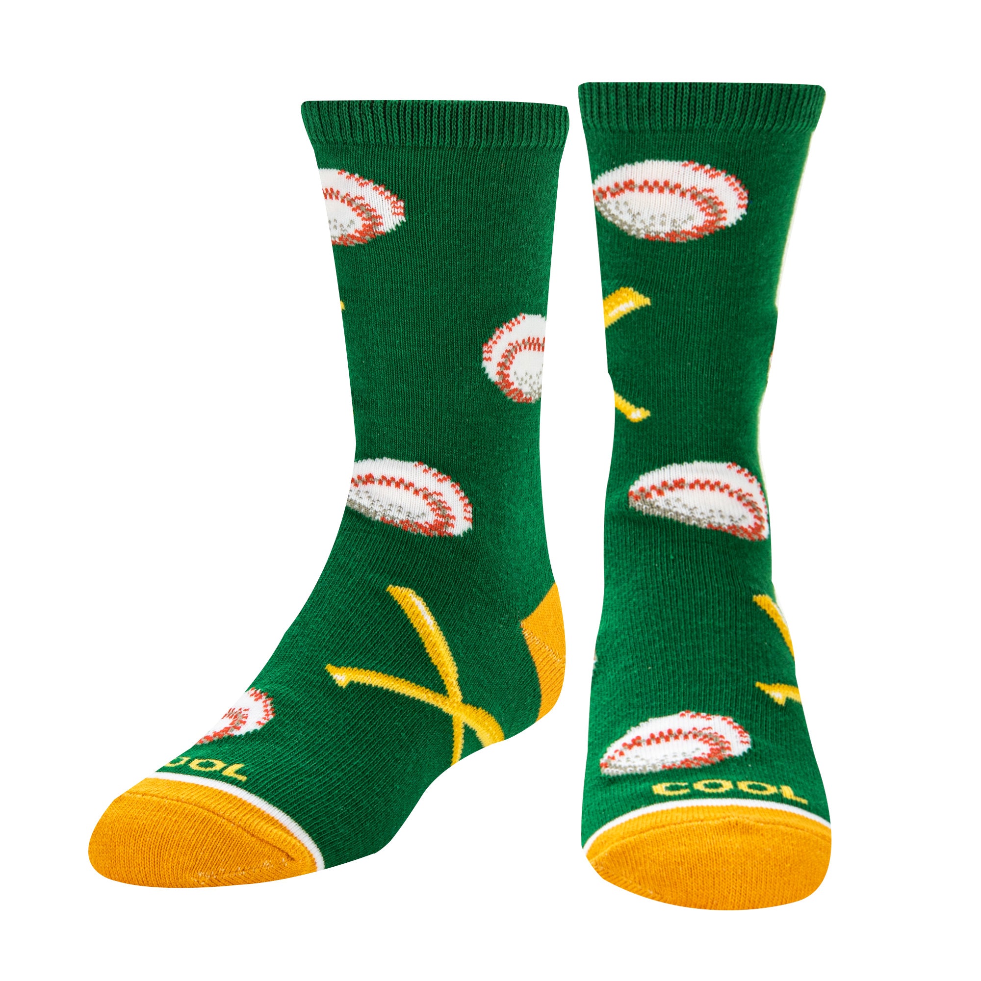 9th Inning Big Kids Crew Socks
