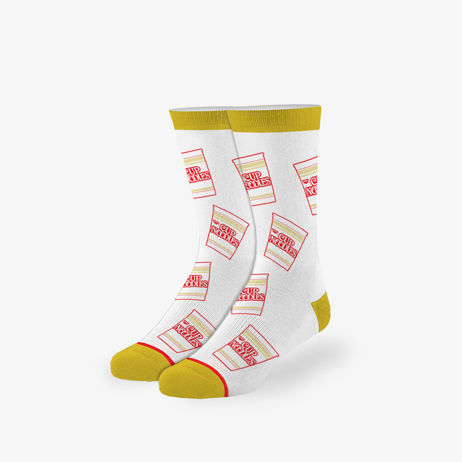 Cup Noodles All Over Little Kids Crew Socks