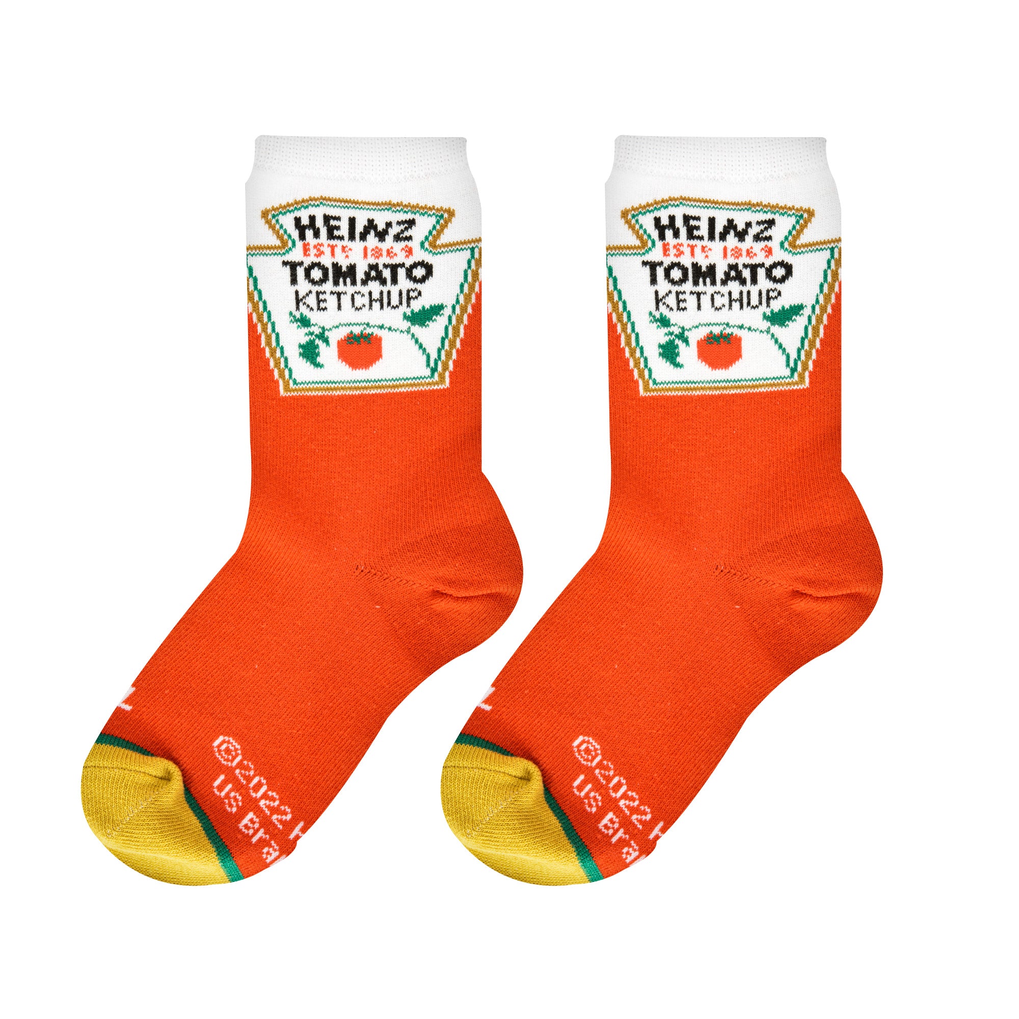 Heinz Ketchup Kids Crew Socks