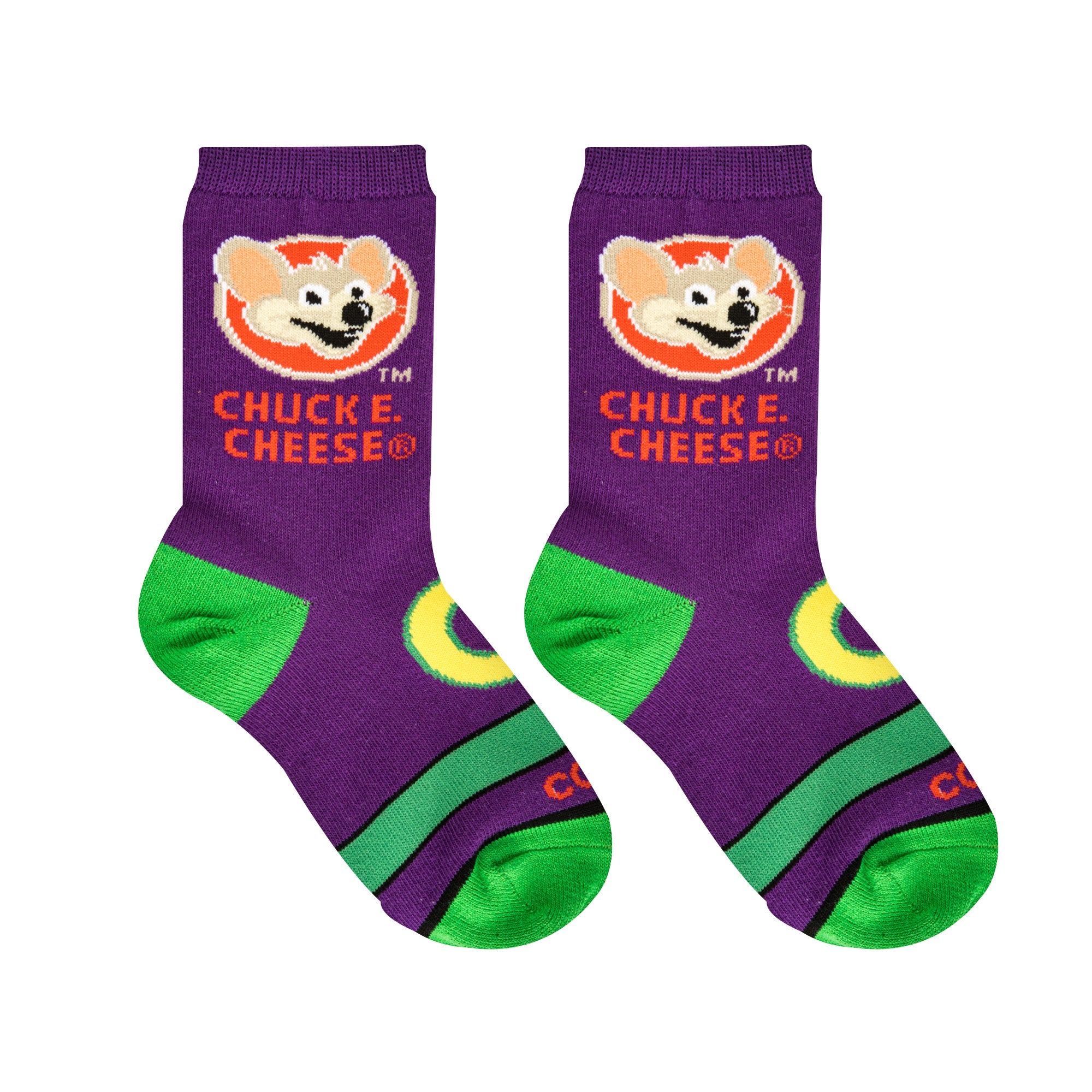 Chuck E. Cheese Kids Crew Socks