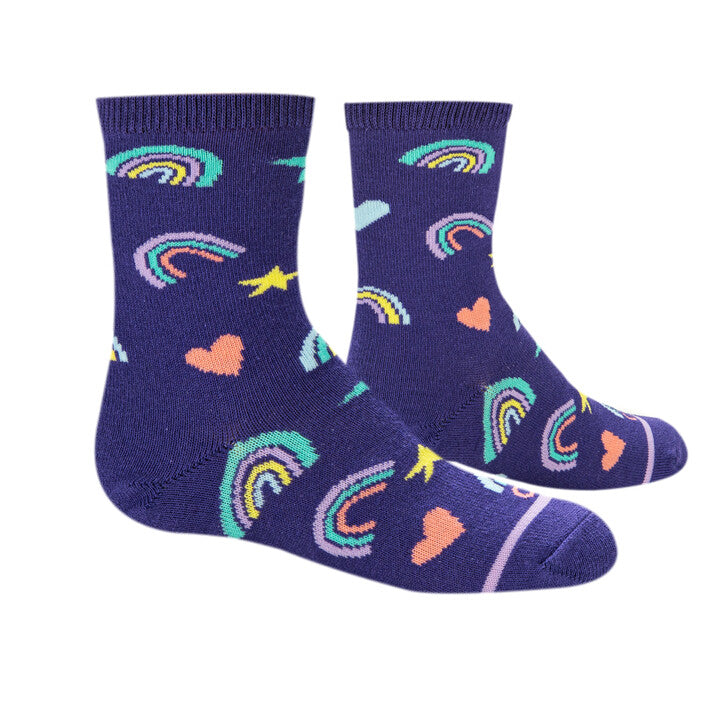 Rainbows Little Kids Crew Socks