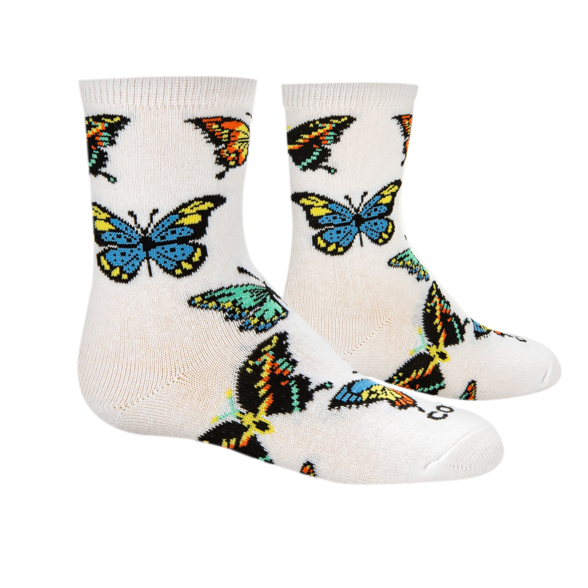 Butterflies Kids Crew Socks
