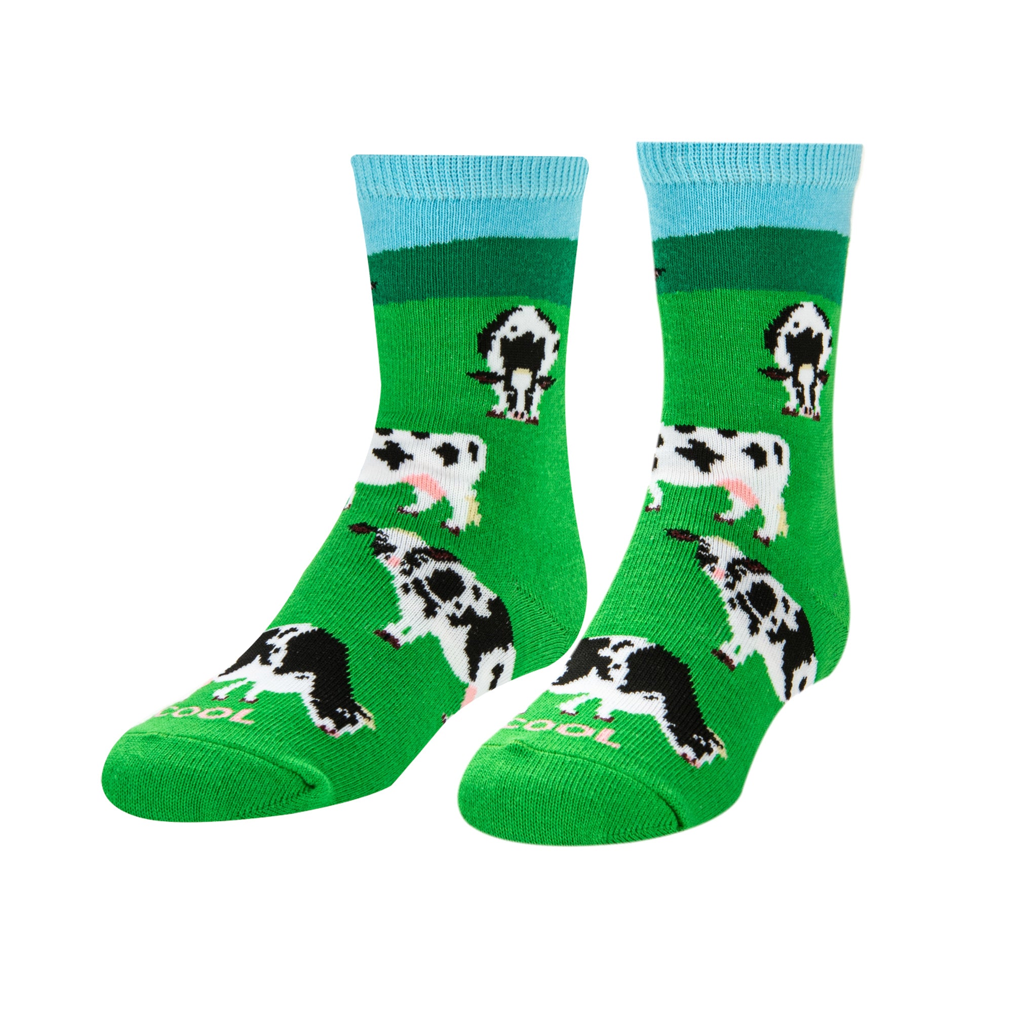 Cows Little Kids Crew Socks