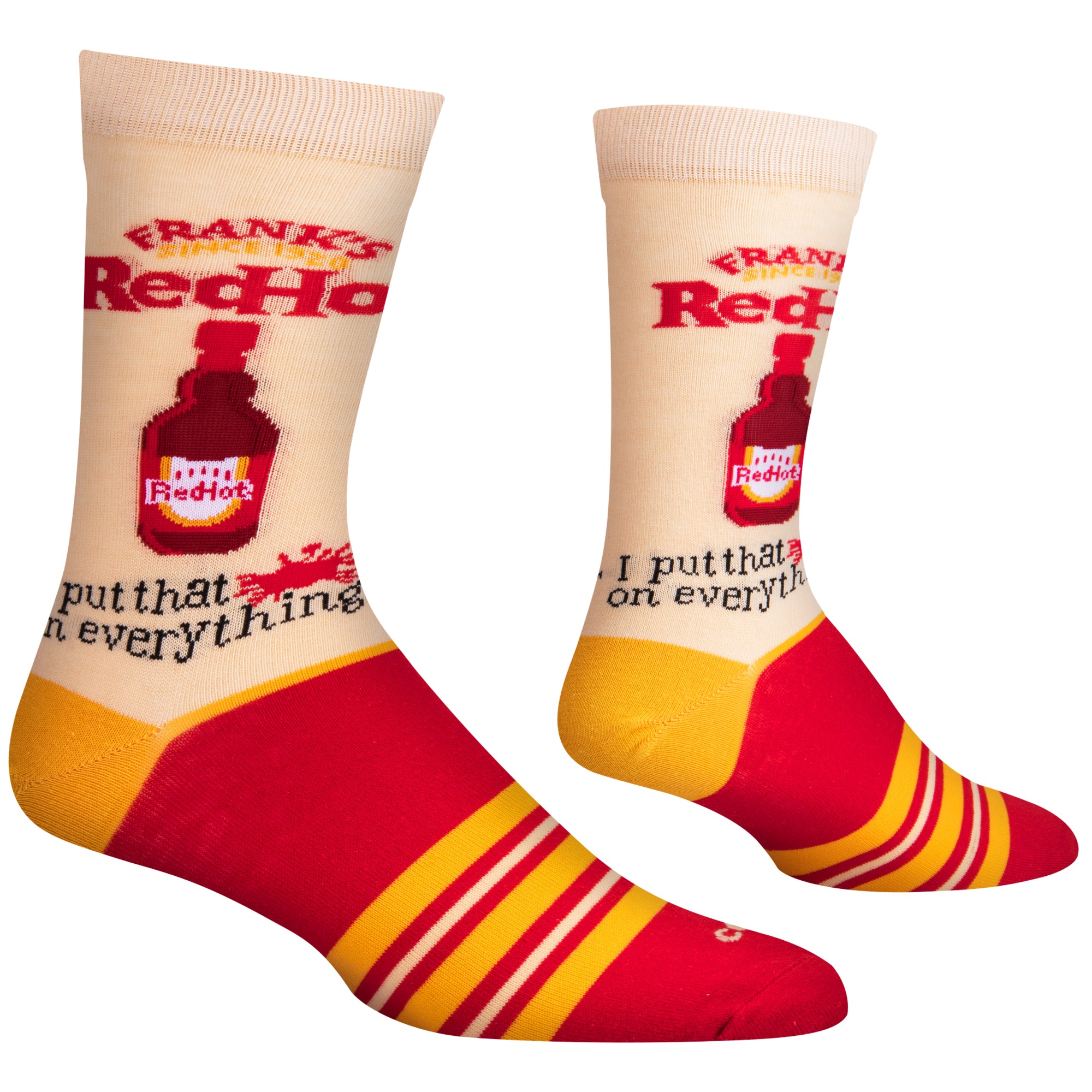 Frank's RedHot On Everything Men's Crew Socks