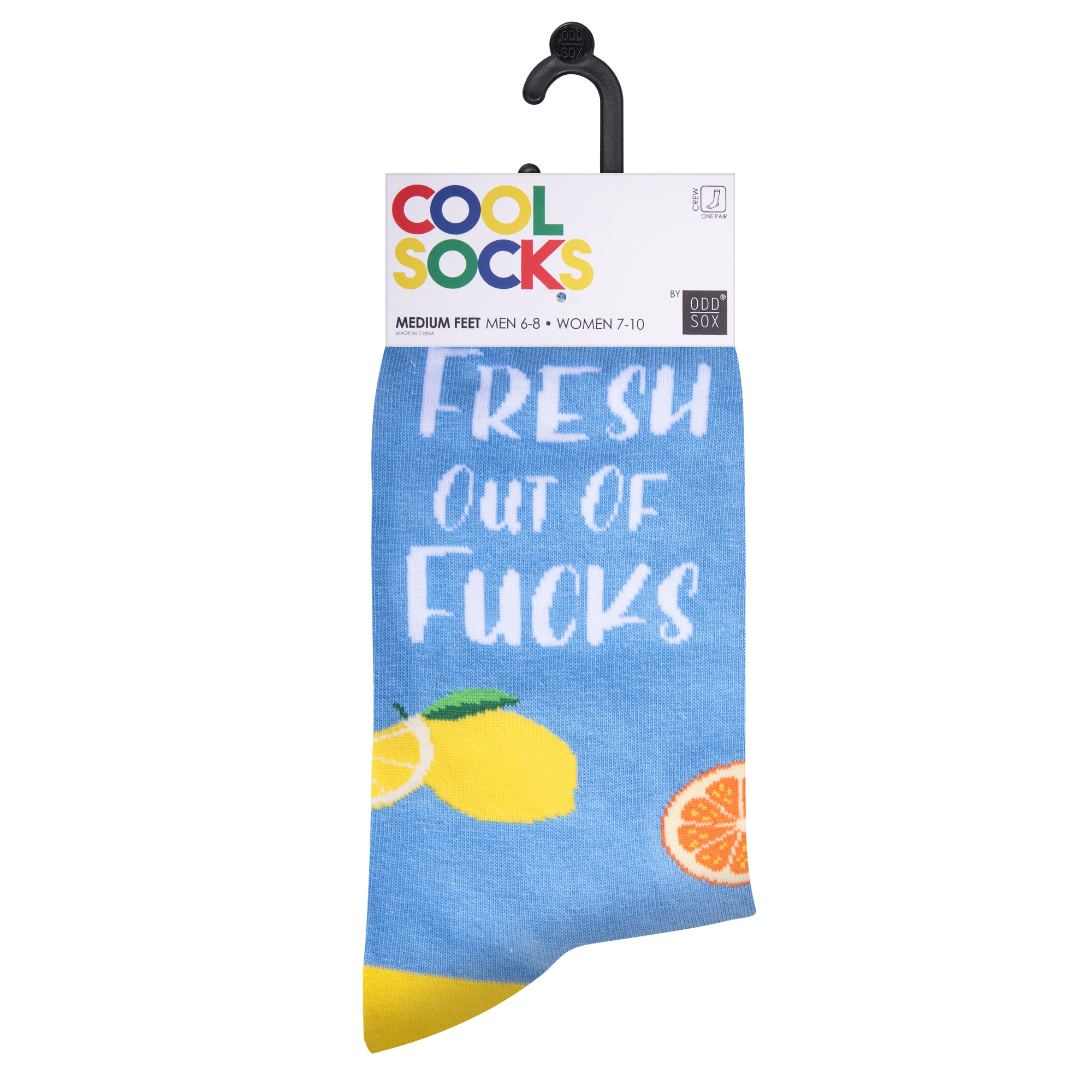 Fresh Out Of Fucks Women's Crew Socks