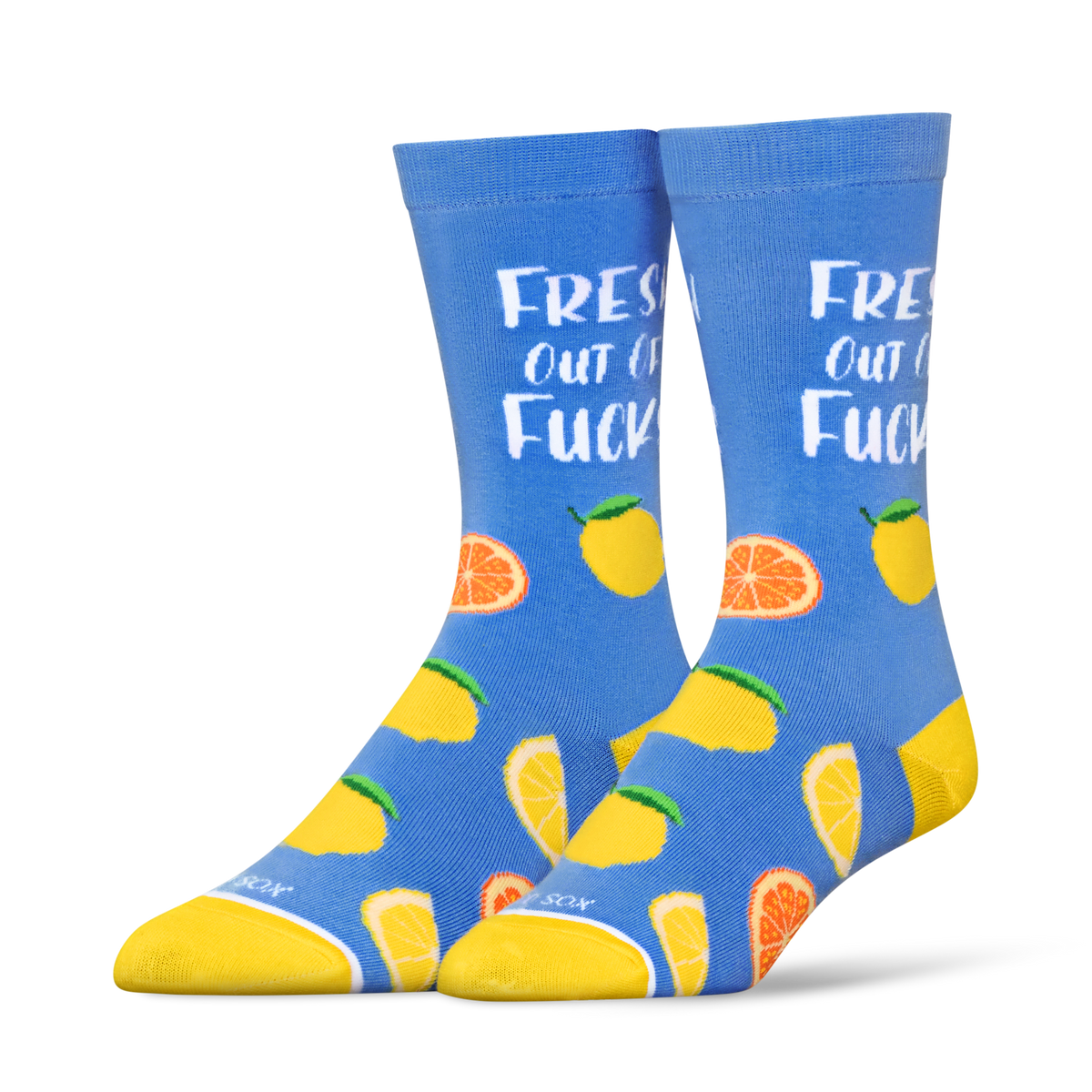 Fresh Out Of Fucks Women's Crew Socks
