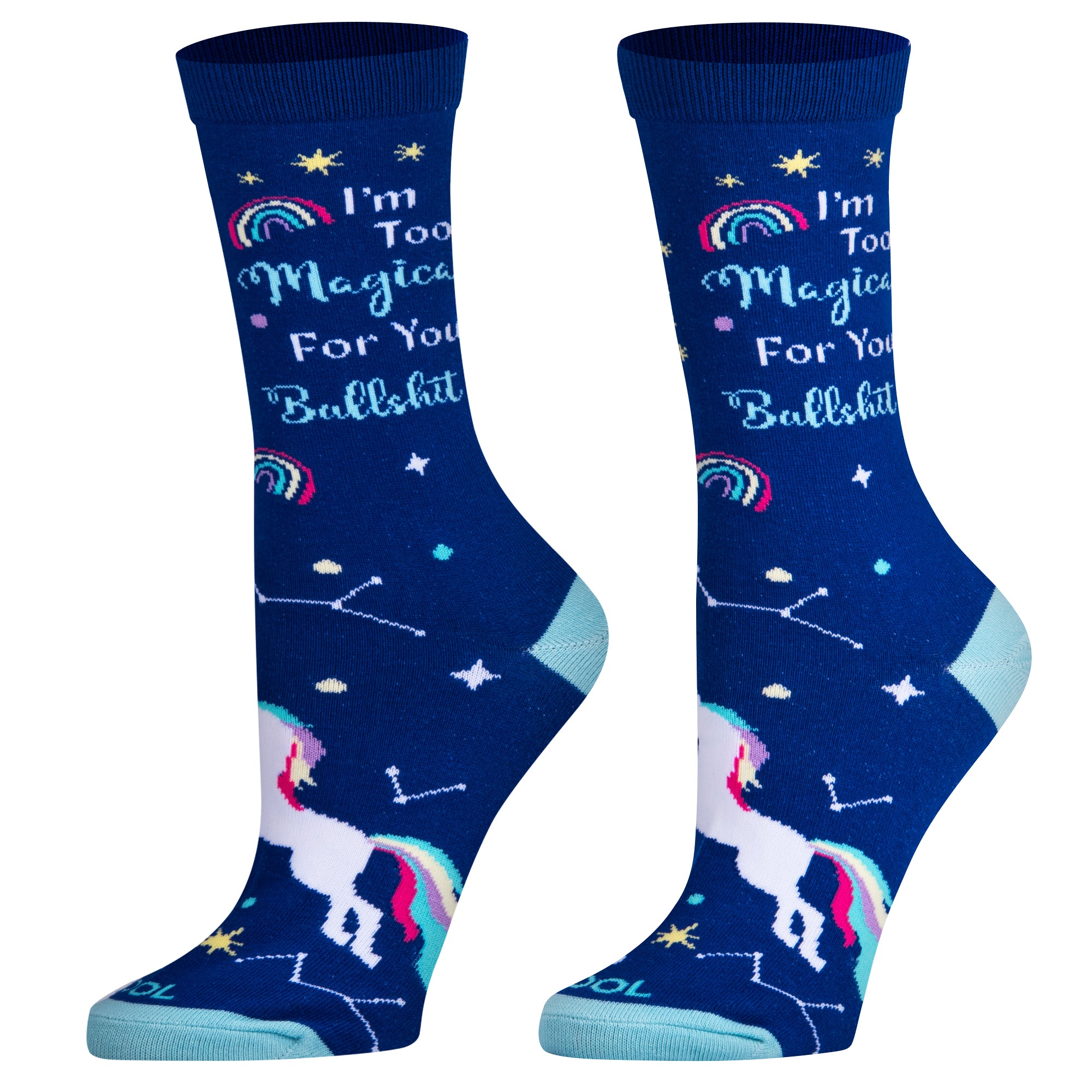 Too Magical Women's Crew Socks
