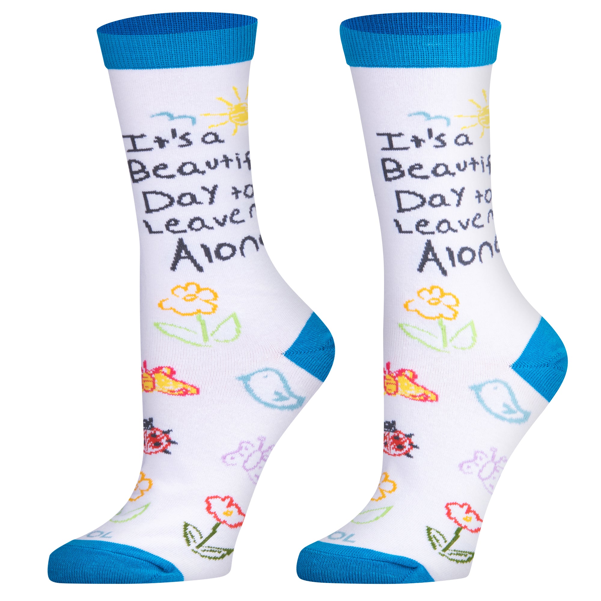 It's A Beautiful Day Women's Crew Socks