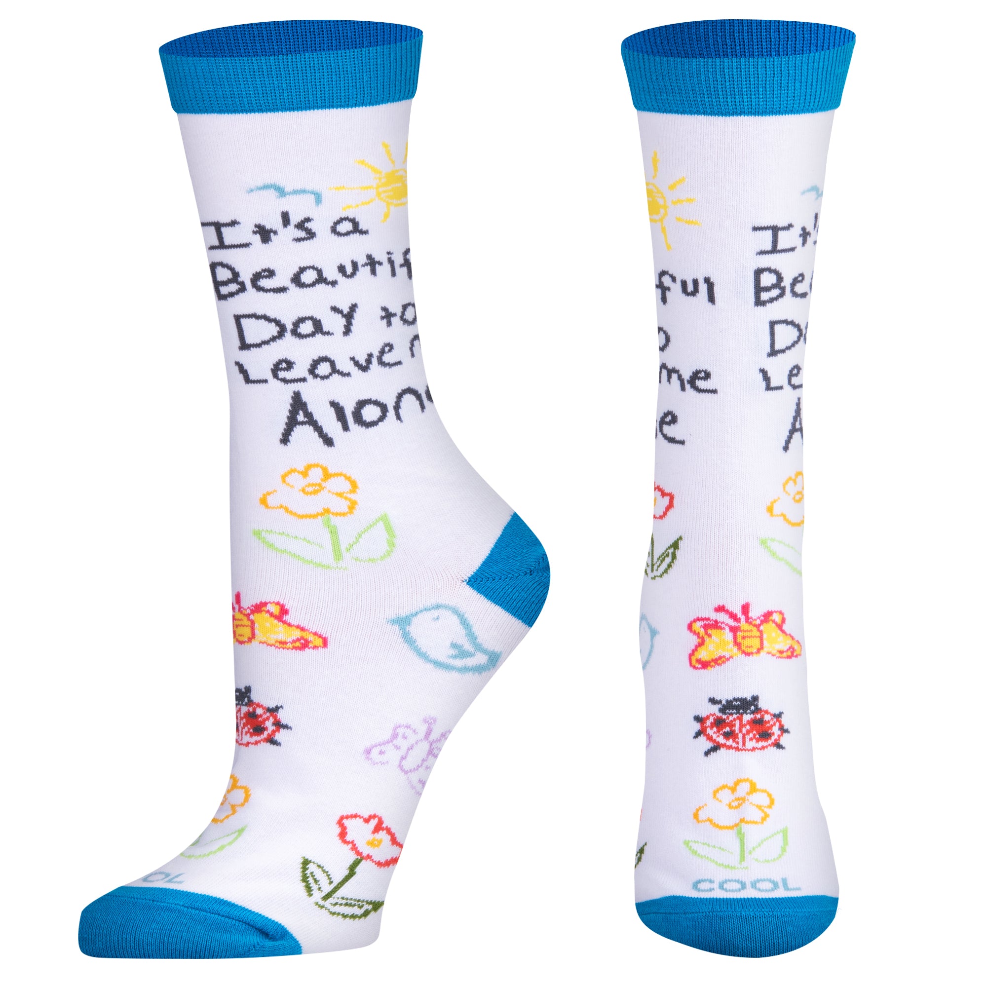 It's A Beautiful Day Women's Crew Socks