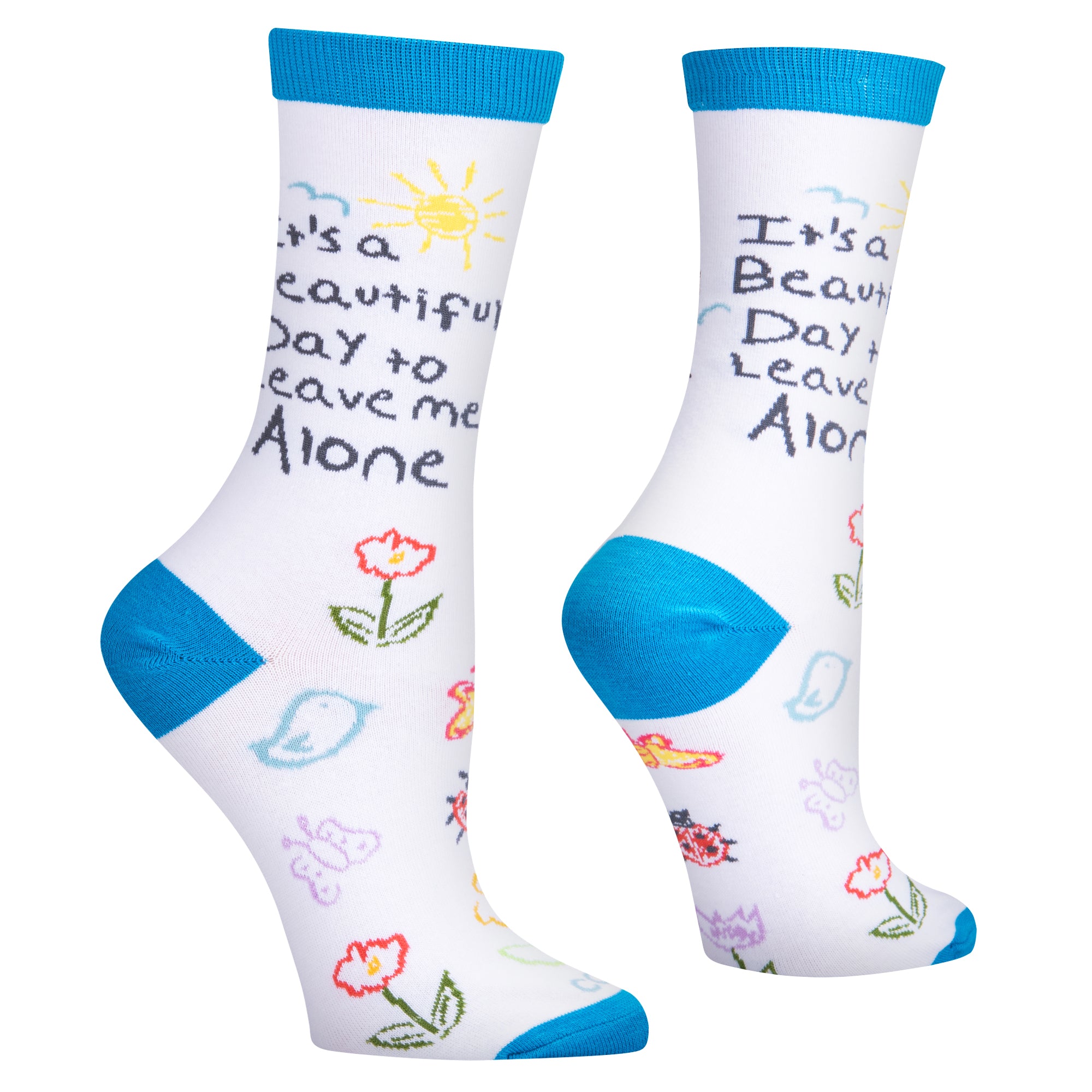 It's A Beautiful Day Women's Crew Socks