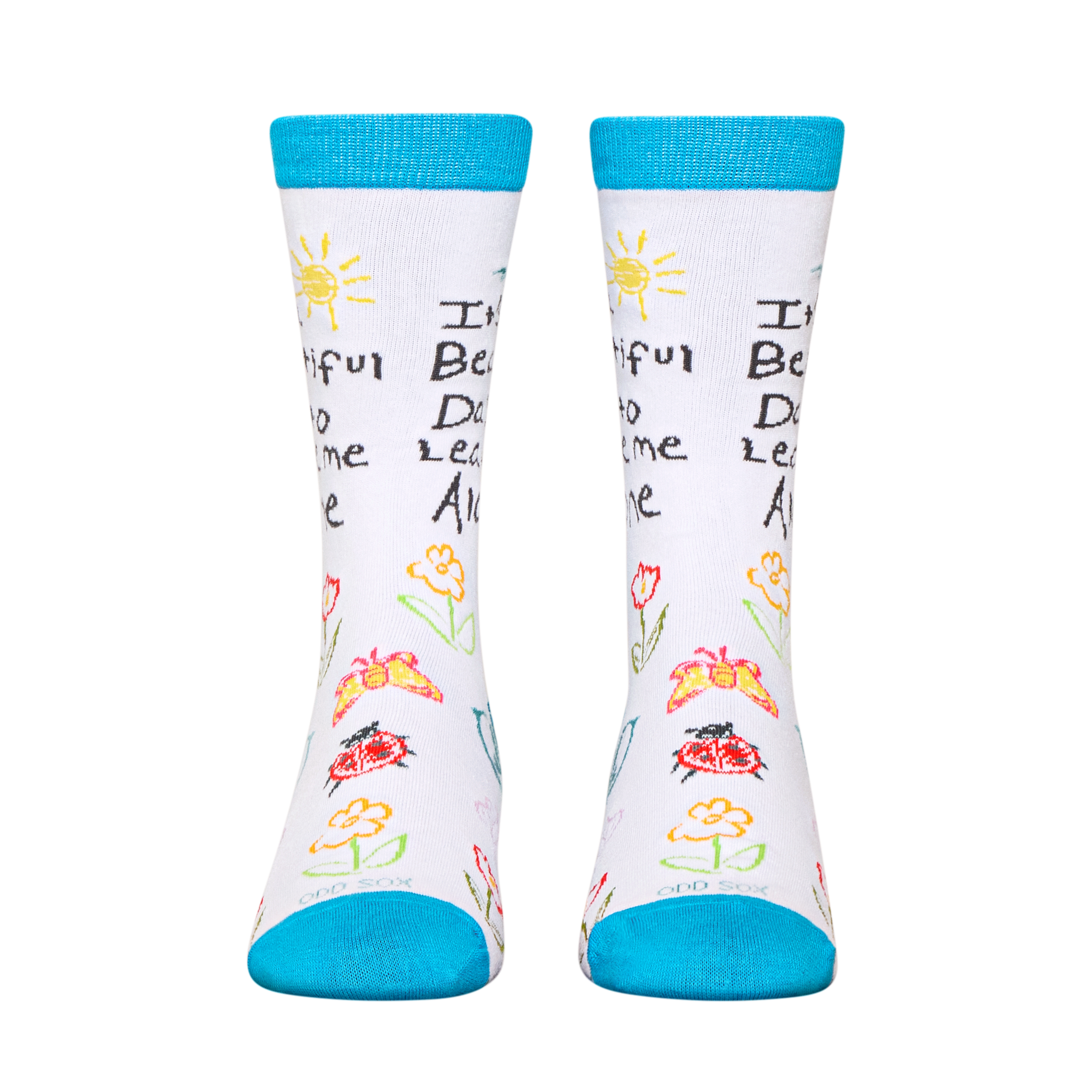 It's A Beautiful Day Women's Crew Socks