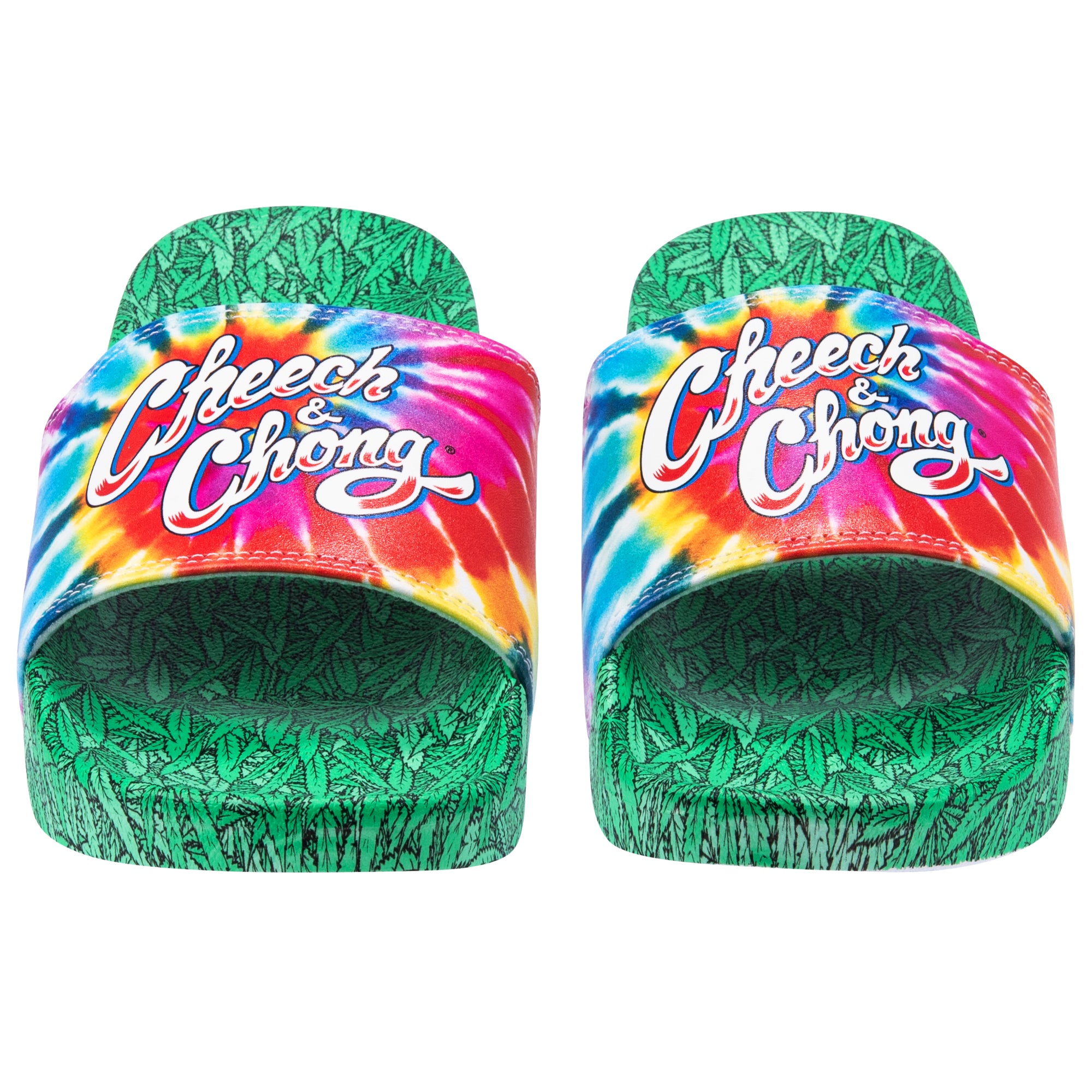Cheech & Chong Tie Dye Slides