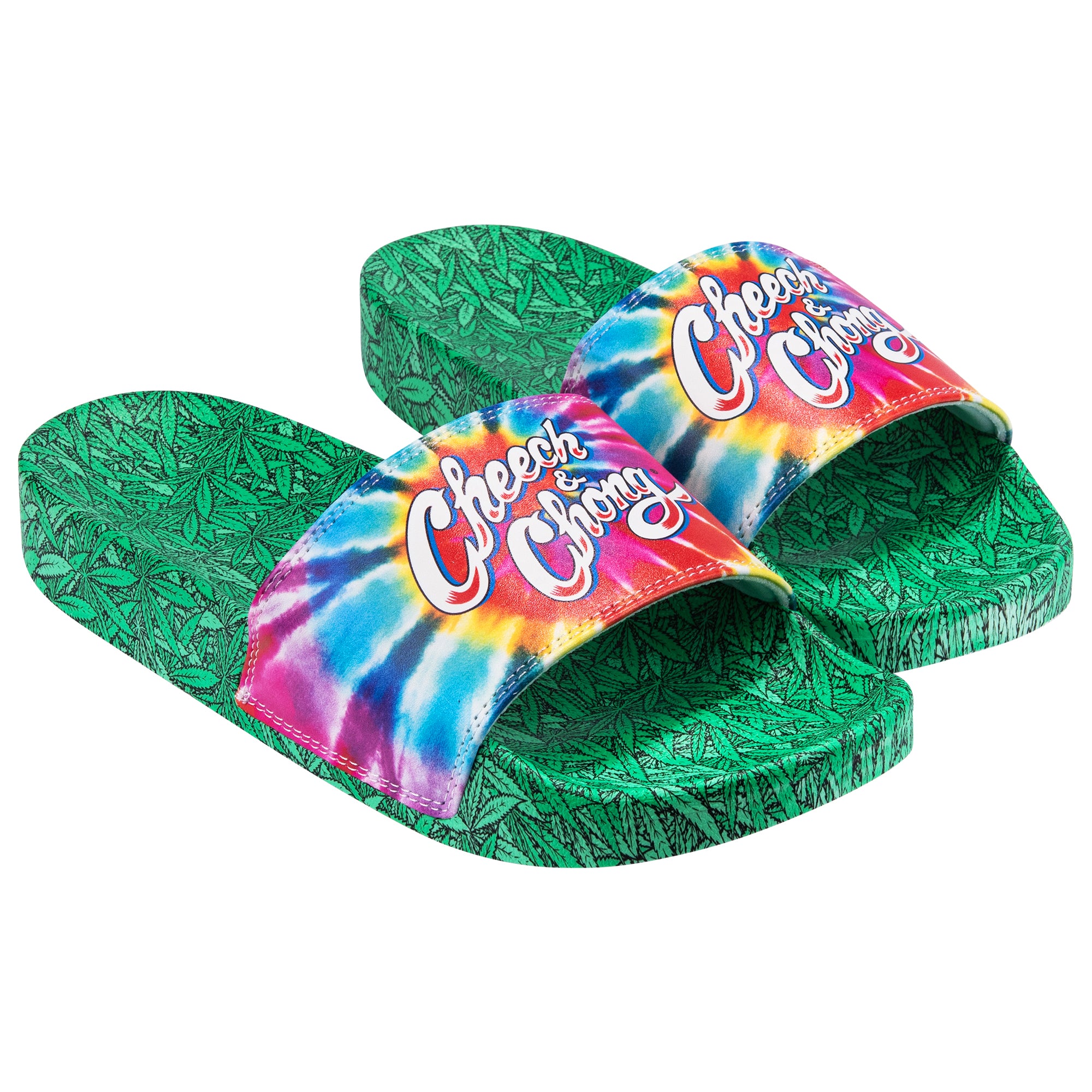 Cheech & Chong Tie Dye Slides