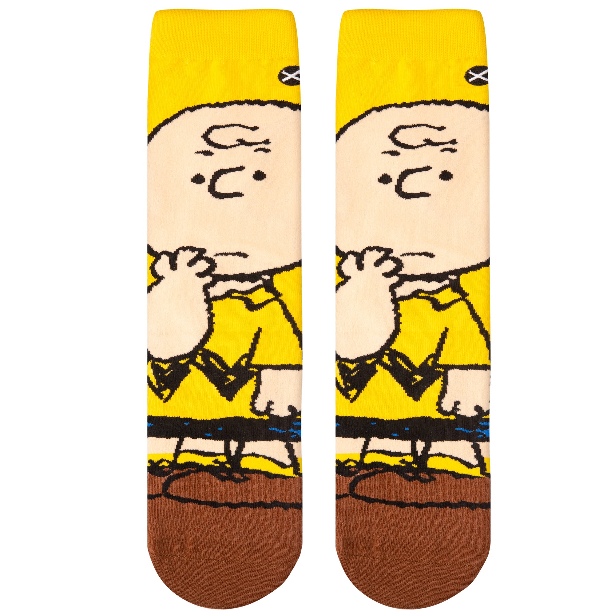 Charlie Brown Men's Crew Socks